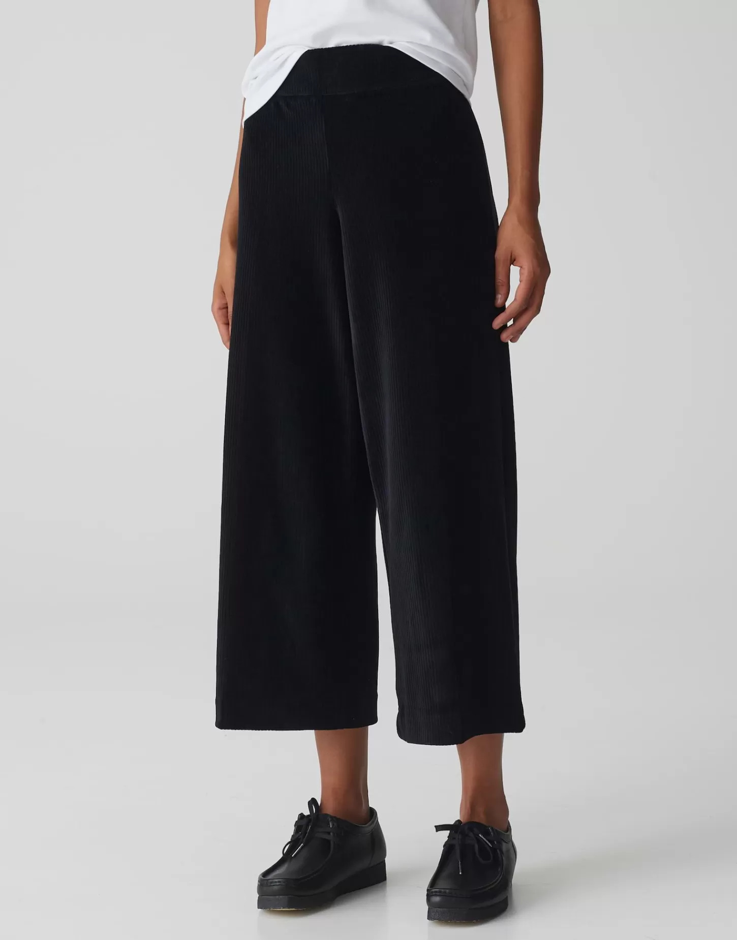DAMES OPUS Corduroy Broek Misha Corduroy Zwart Online Bestellen