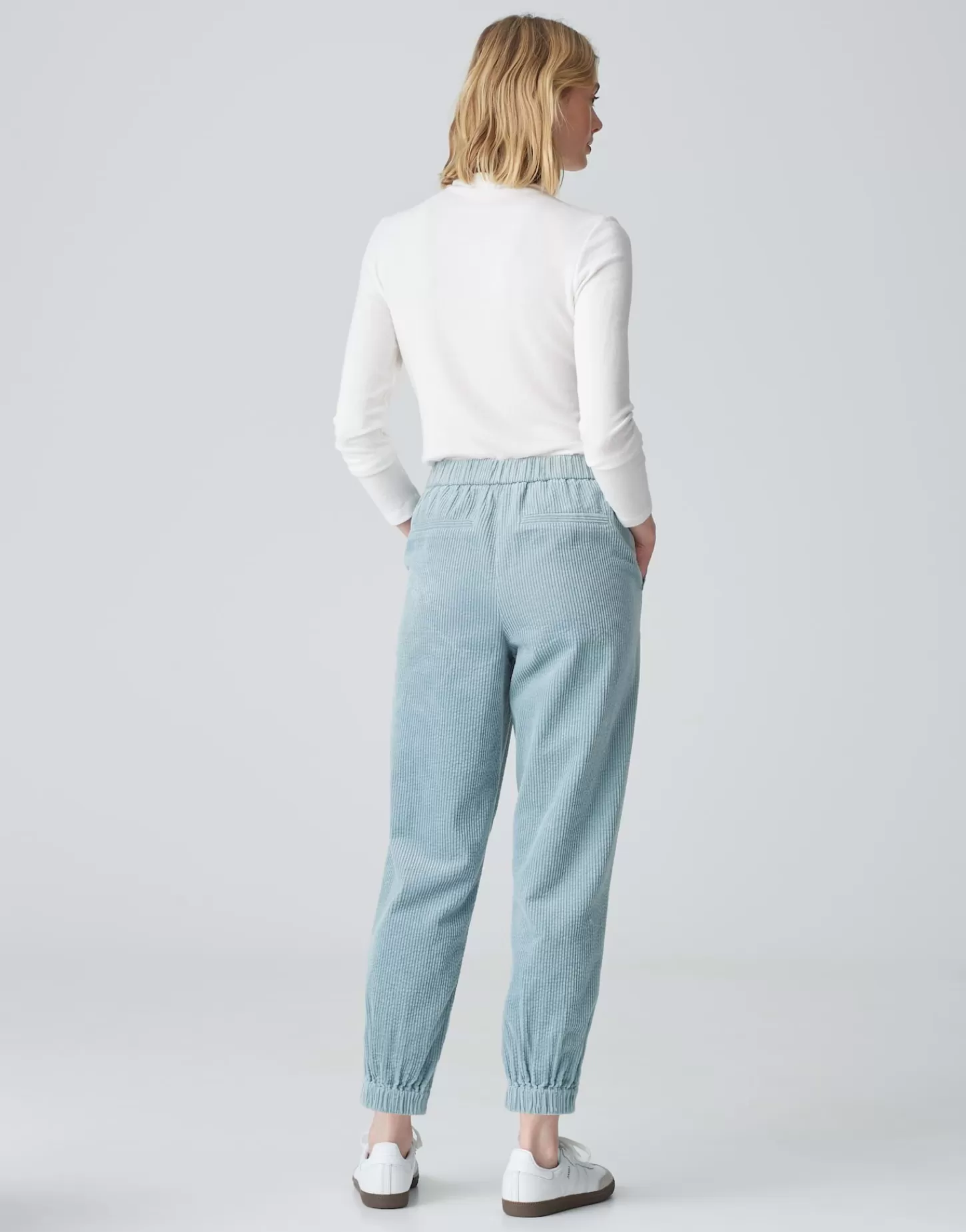 DAMES OPUS Corduroy Broek Myha Corduroy Blauw Online Bestellen