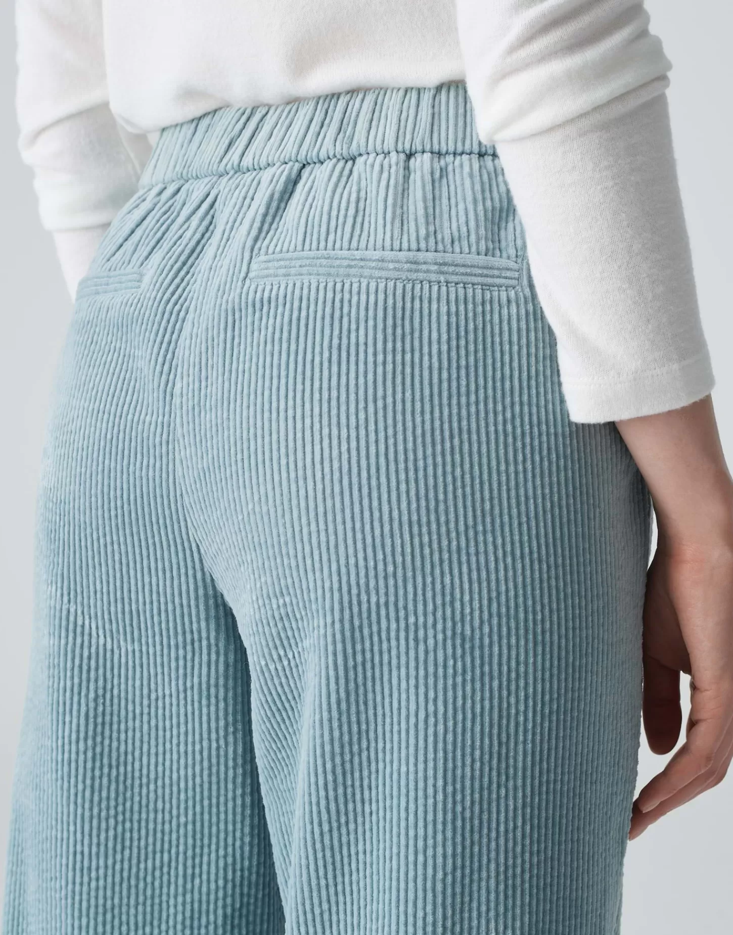 DAMES OPUS Corduroy Broek Myha Corduroy Blauw Online Bestellen