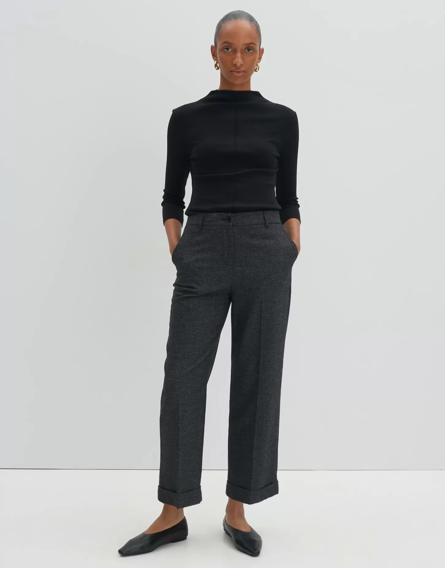 DAMES OPUS Culotte Cisilia Mélange Zwart Online Bestellen