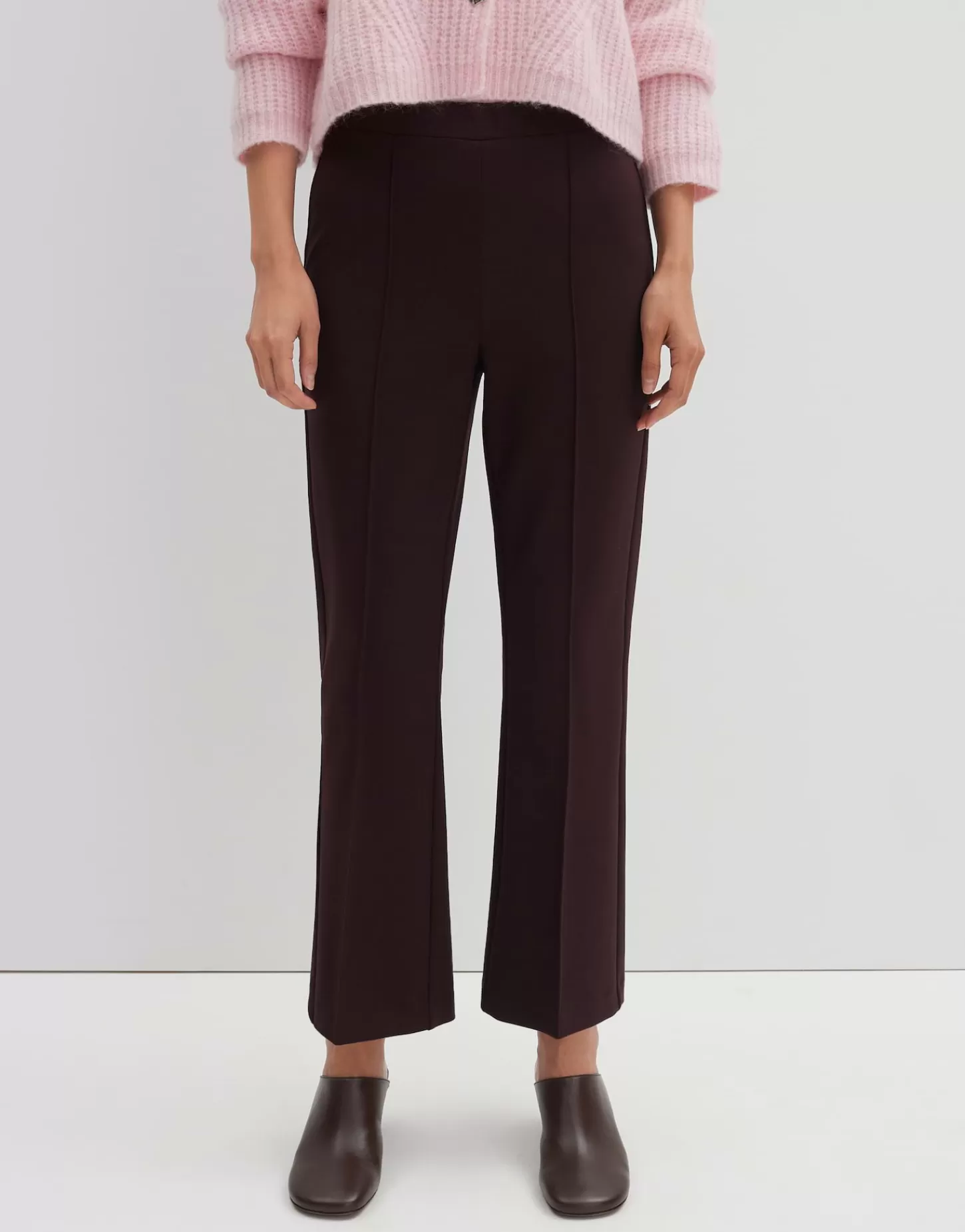 DAMES OPUS Flared Pants Curinna Detail Rood Online Bestellen