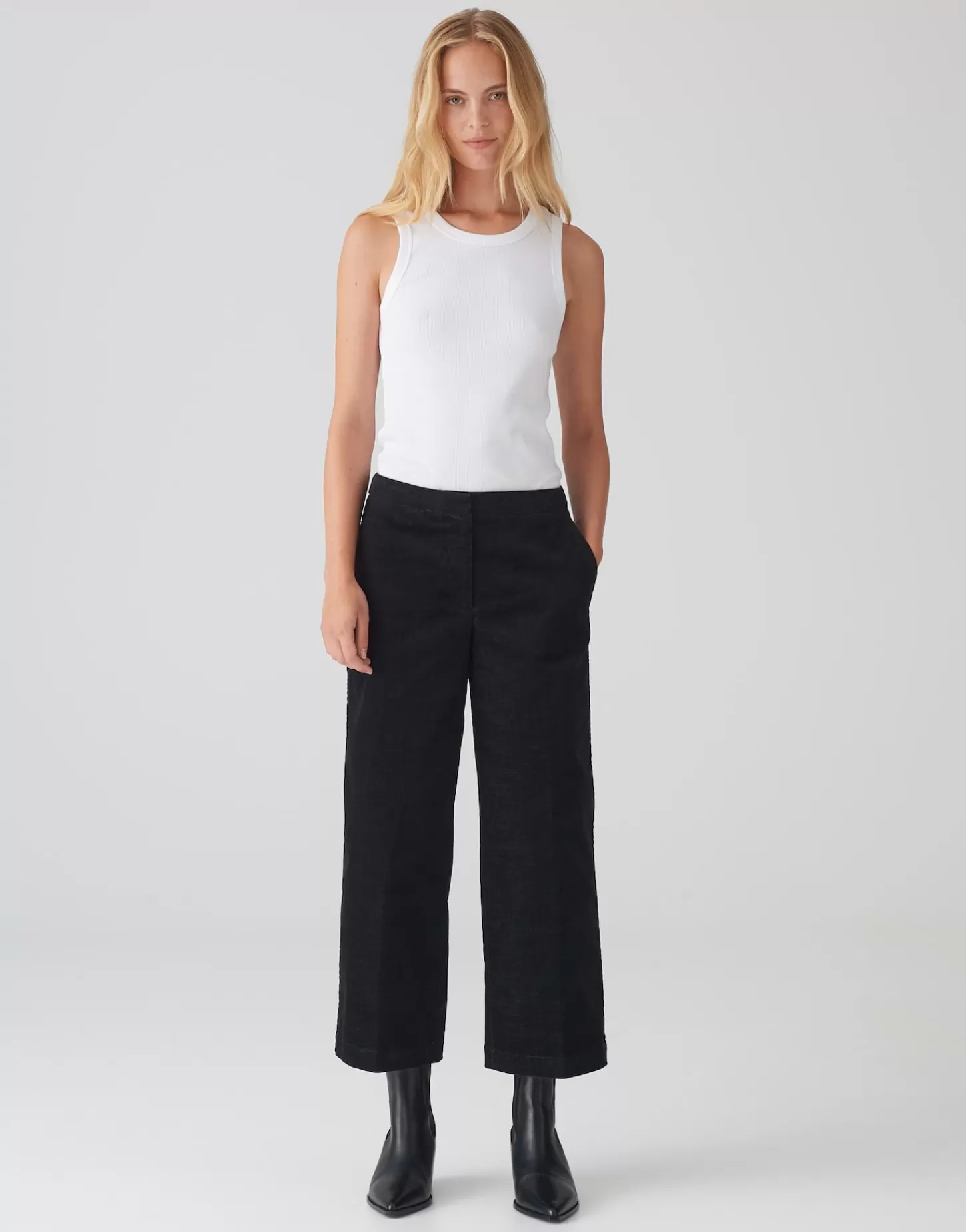 DAMES OPUS Fluwelen Broek Mondai Zwart Online Bestellen