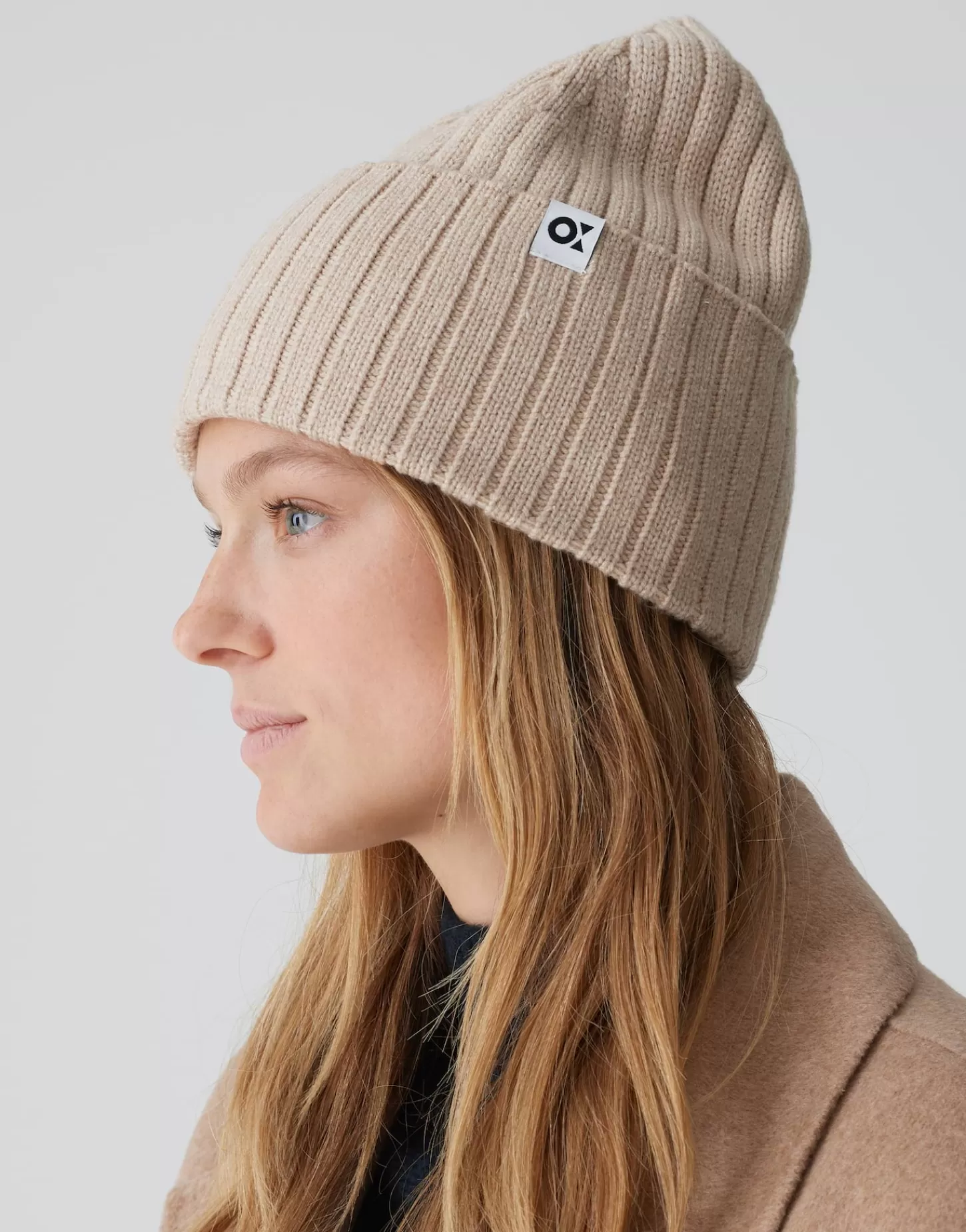 DAMES OPUS Gebreide Muts Adela Cap Beige Online Bestellen