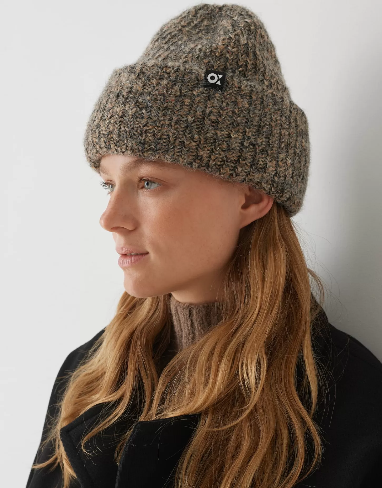 DAMES OPUS Gebreide Muts Amaddie Cap Bruin Online Bestellen