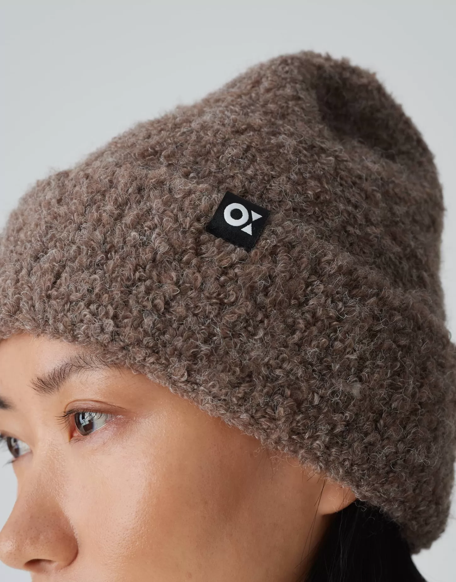 DAMES OPUS Gebreide Muts Awomi Cap Bruin Online Bestellen
