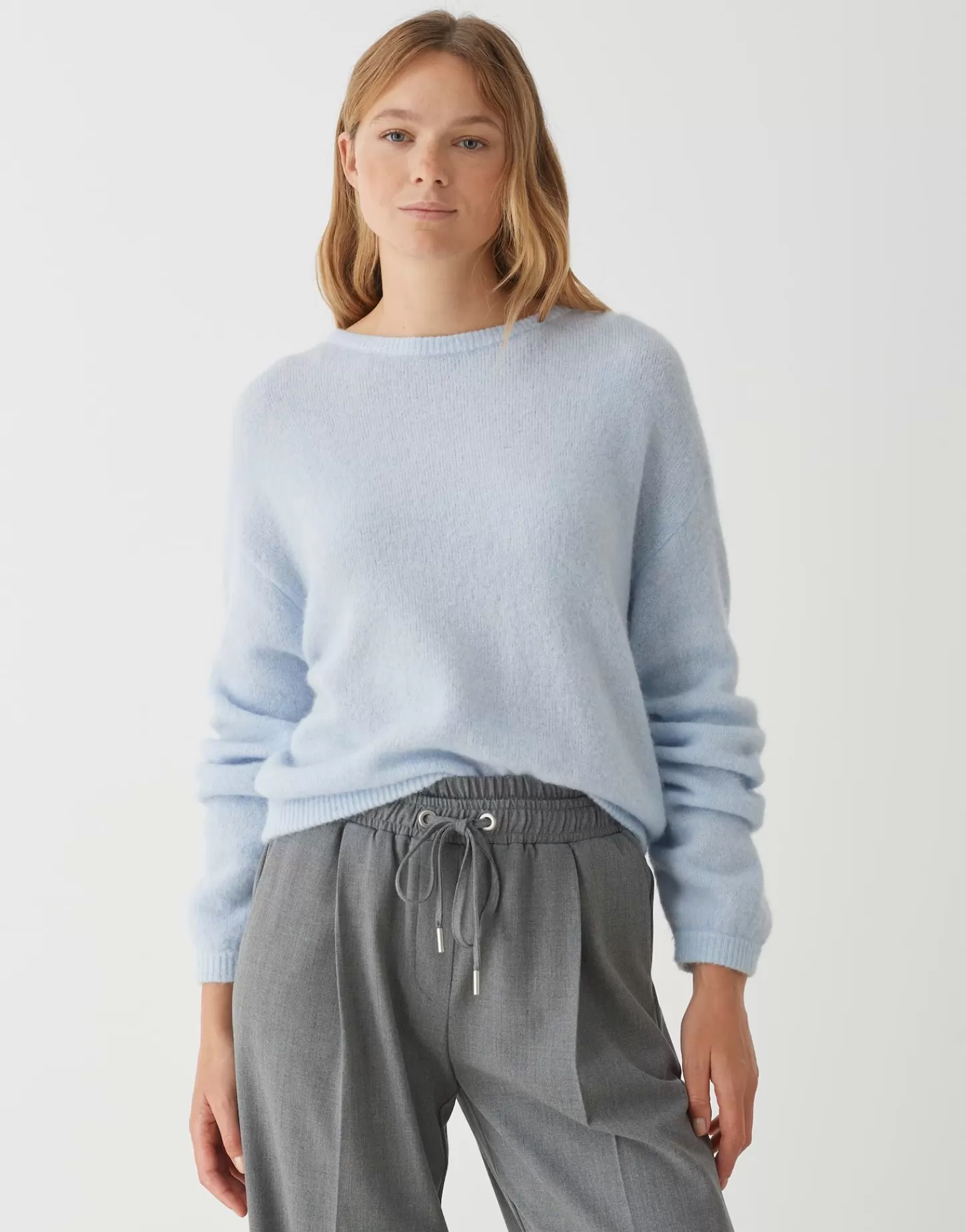 DAMES OPUS Gebreide Trui Pemine Blauw Online Bestellen