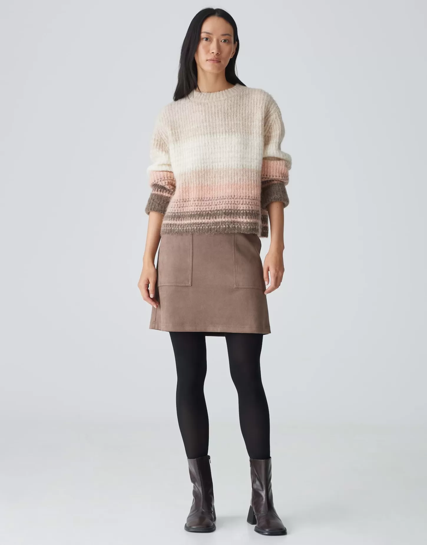 DAMES OPUS Gebreide Trui Pradeta Roze Online Bestellen