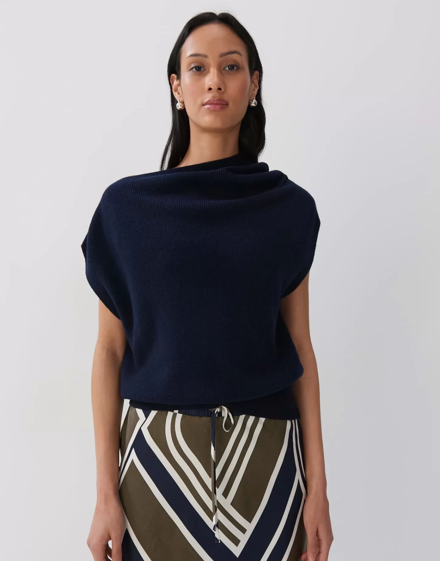 DAMES OPUS Gebreide Trui Tamena Blauw Online Bestellen