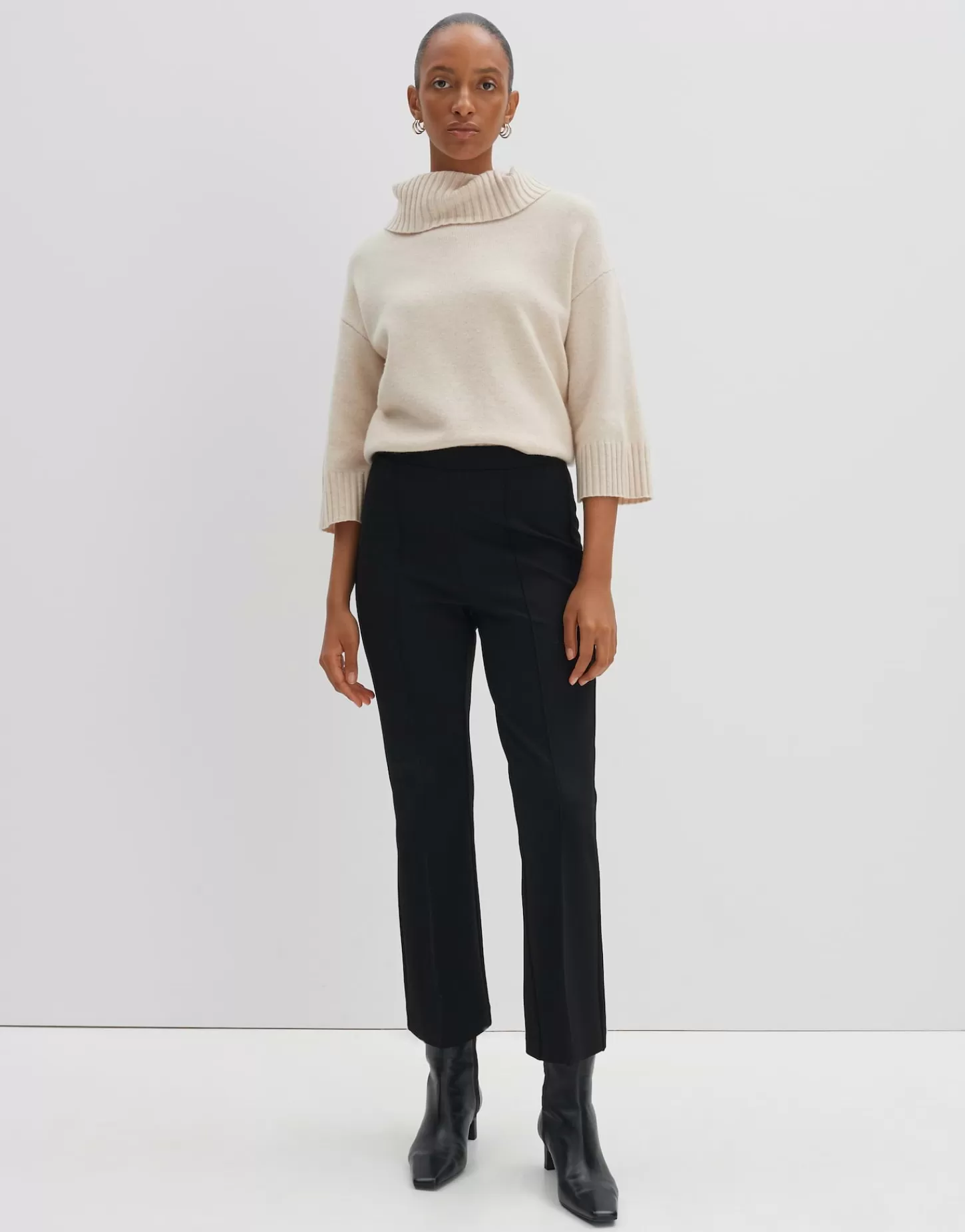 DAMES OPUS Gebreide Trui Taxina Beige Online Bestellen