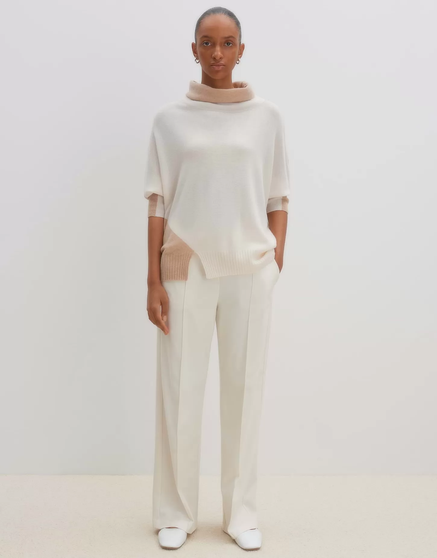 DAMES OPUS Gebreide Trui Temily Beige Online Bestellen