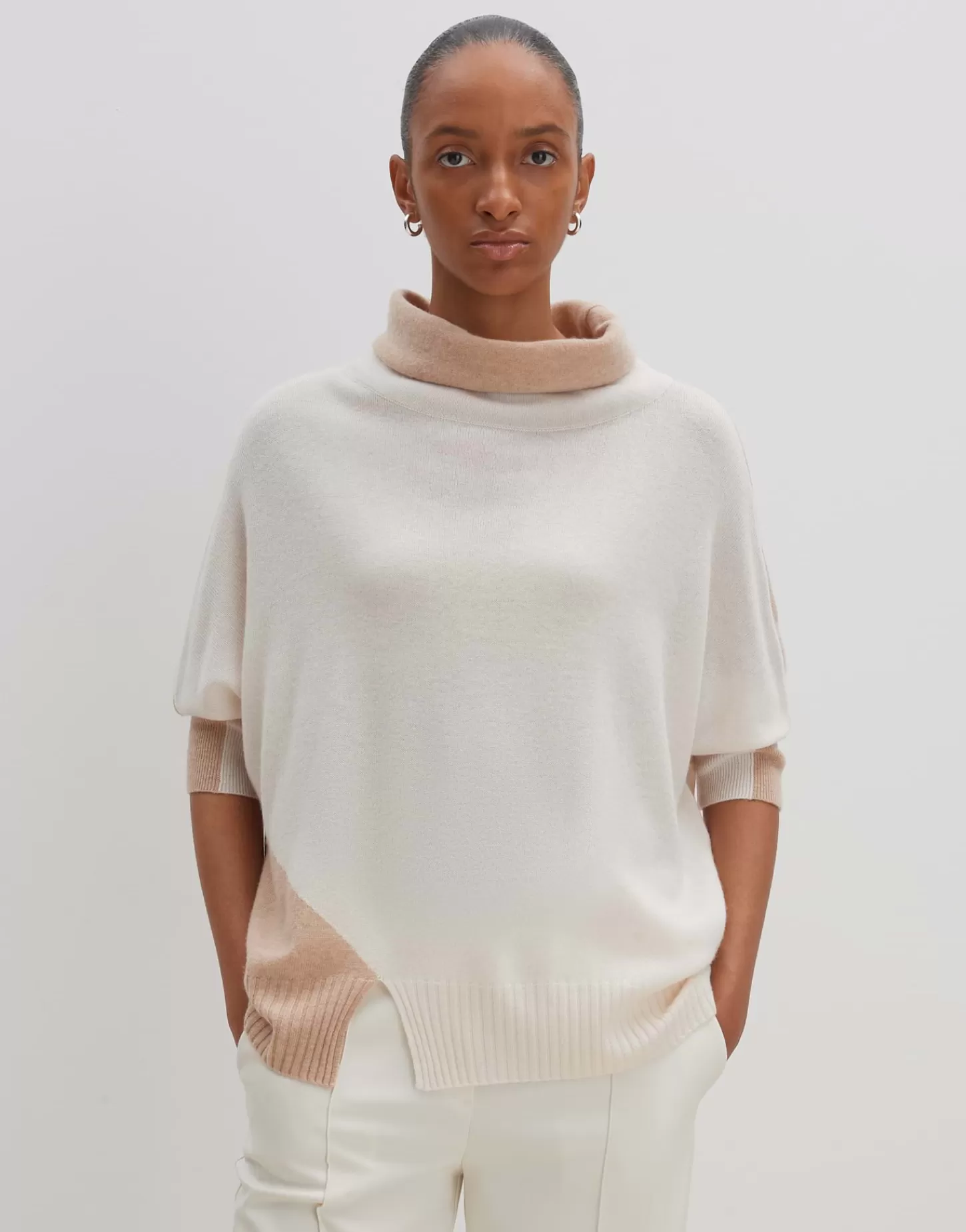 DAMES OPUS Gebreide Trui Temily Beige Online Bestellen