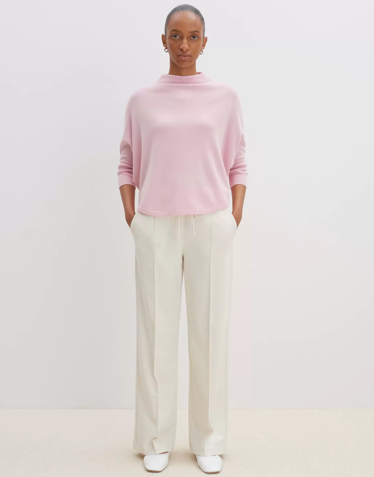 DAMES OPUS Gebreide Trui Toriana Roze Online Bestellen