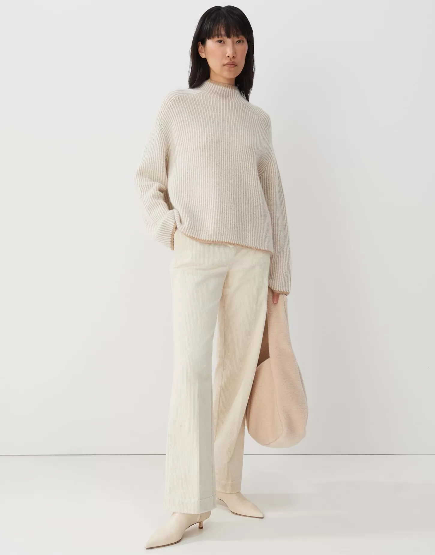 DAMES OPUS Gebreide Trui Tosia Beige Online Bestellen