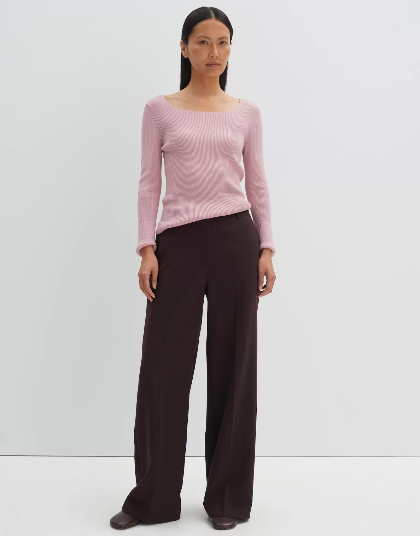 DAMES OPUS Geklede Broek Catsby Rood Online Bestellen