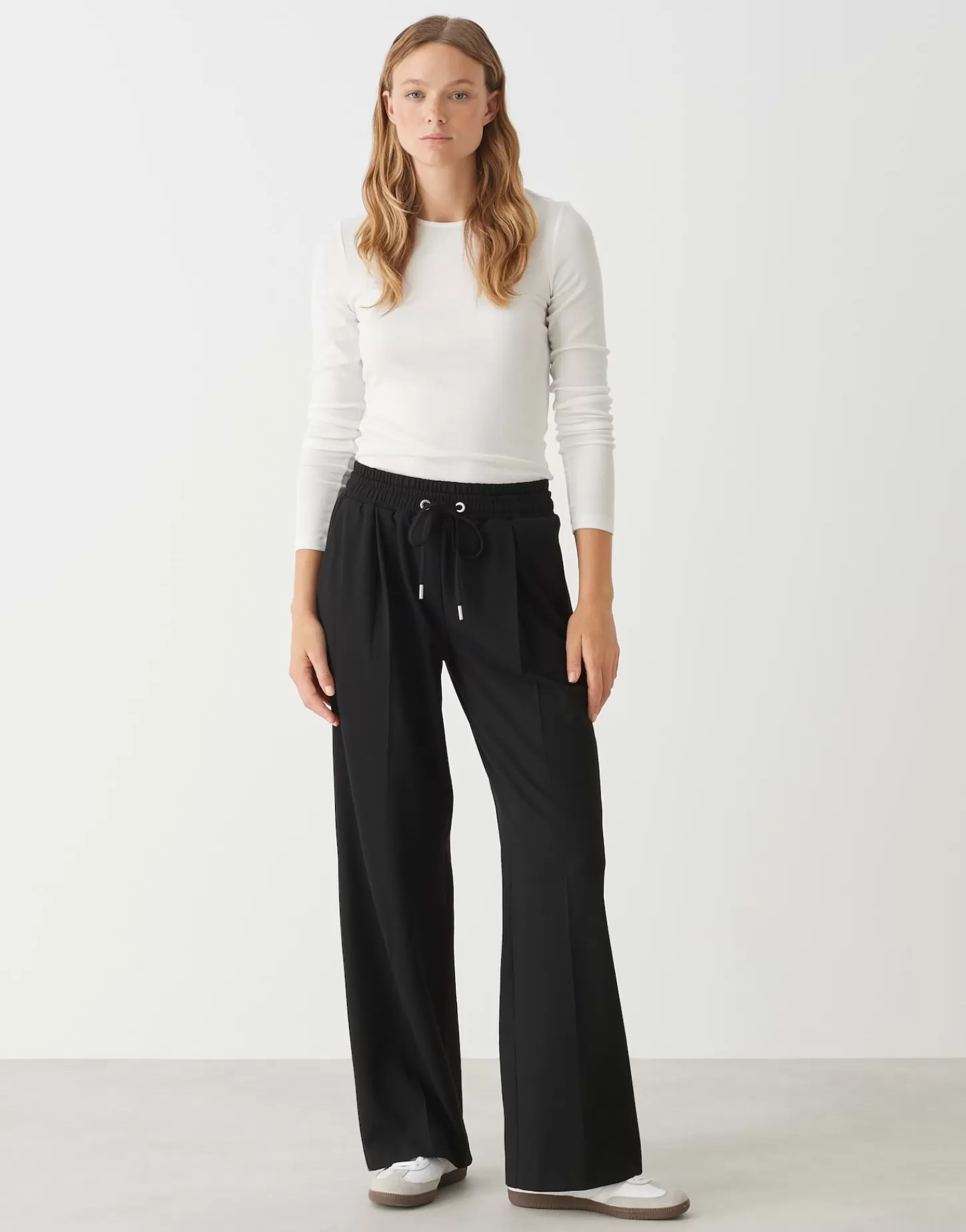 DAMES OPUS Geplooide Broek Mutasi Zwart Online Bestellen