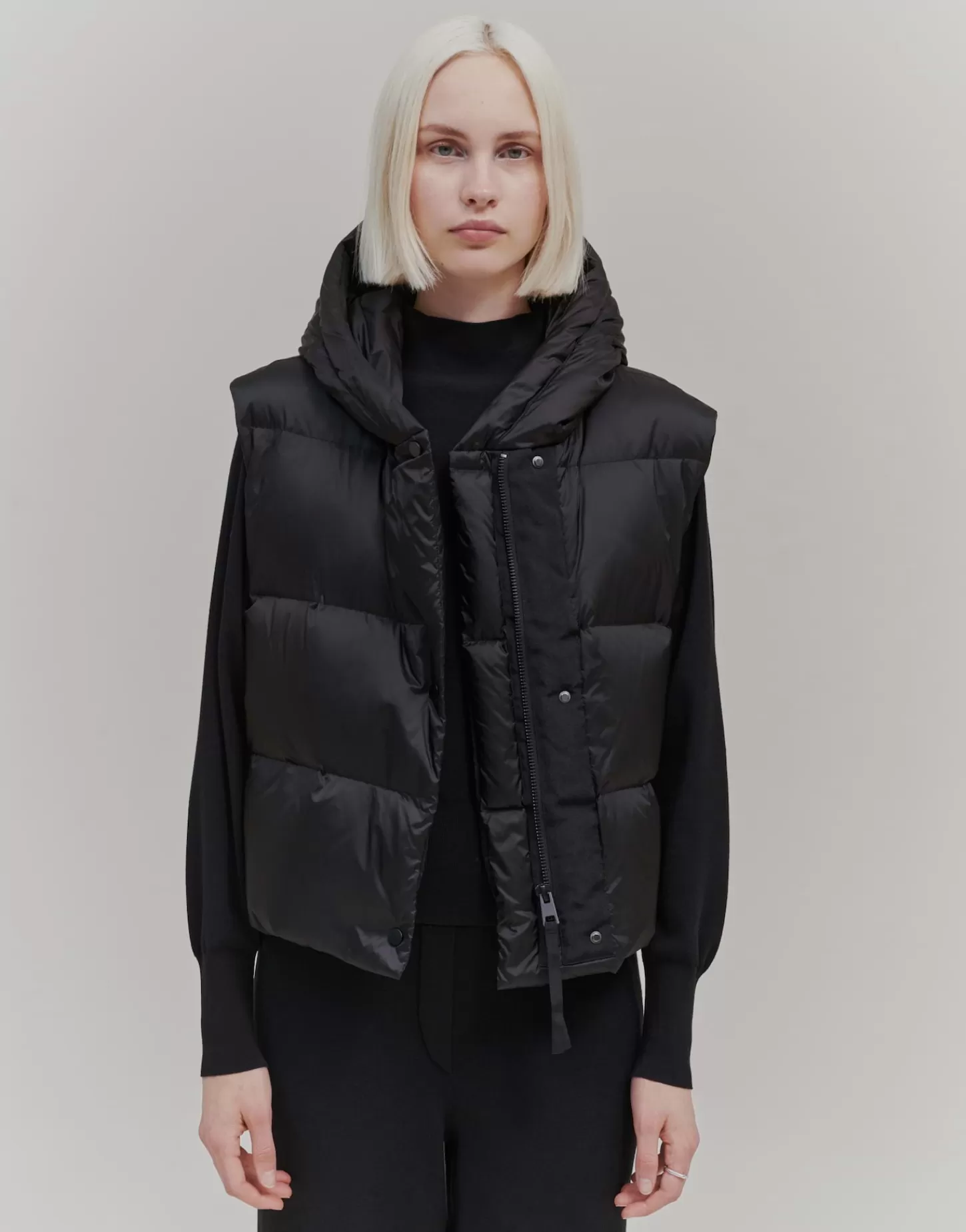 DAMES OPUS Gewatteerde Bodywarmer Vausti Zwart Online Bestellen