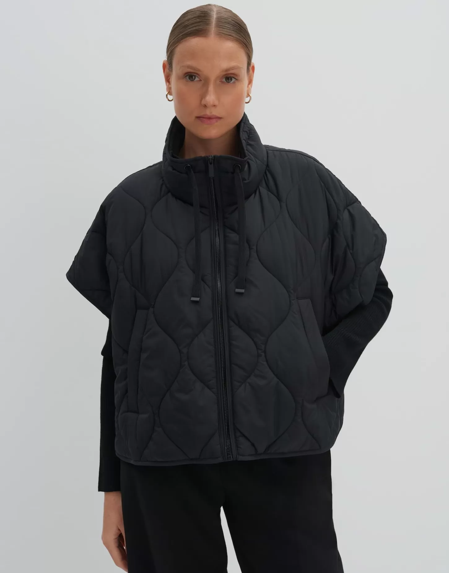 DAMES OPUS Gewatteerde Bodywarmer Venke Zwart Online Bestellen