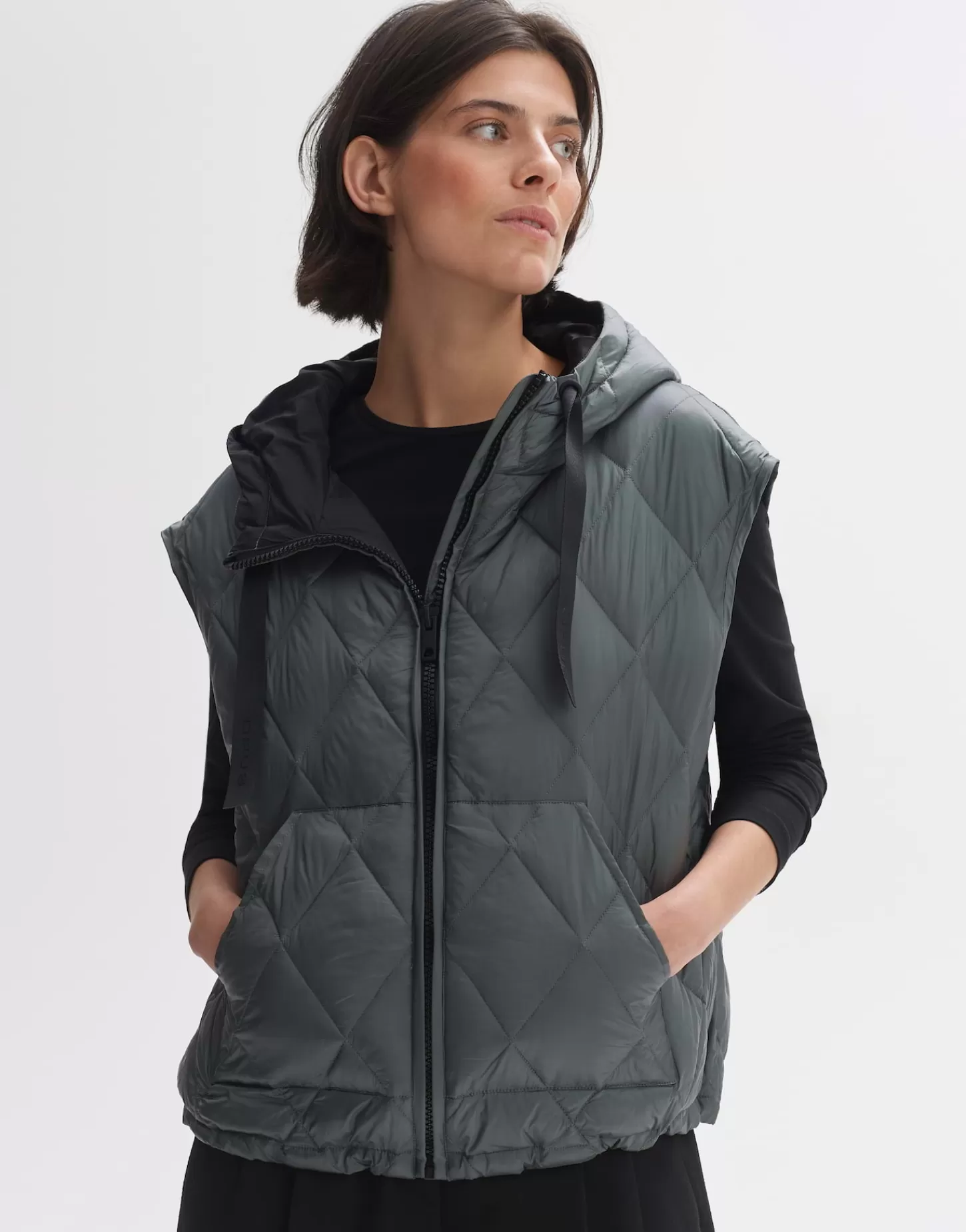 DAMES OPUS Gewatteerde Bodywarmer Worlanda Groen Online Bestellen