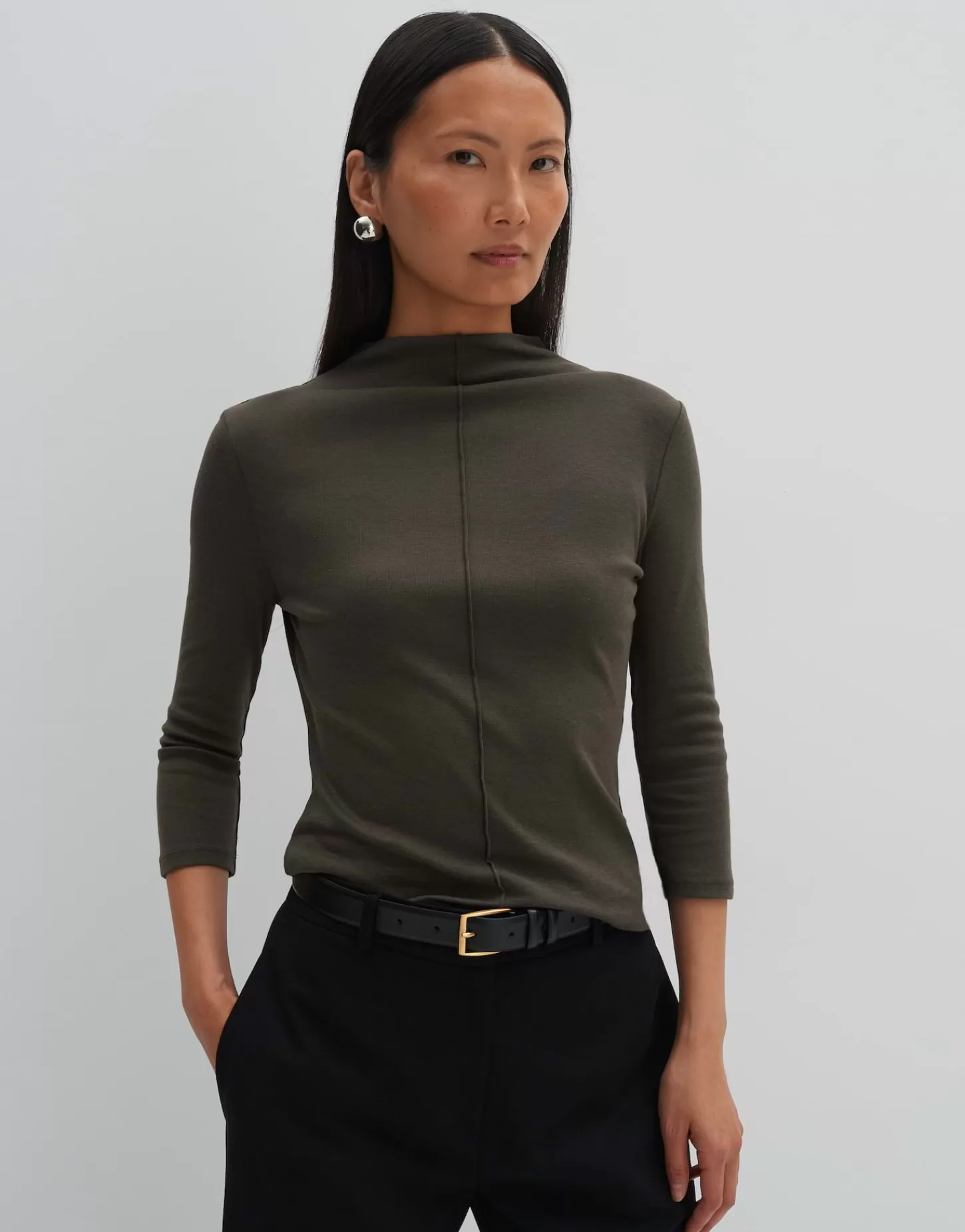 DAMES OPUS Jerseyshirt Keeli Groen Online Bestellen