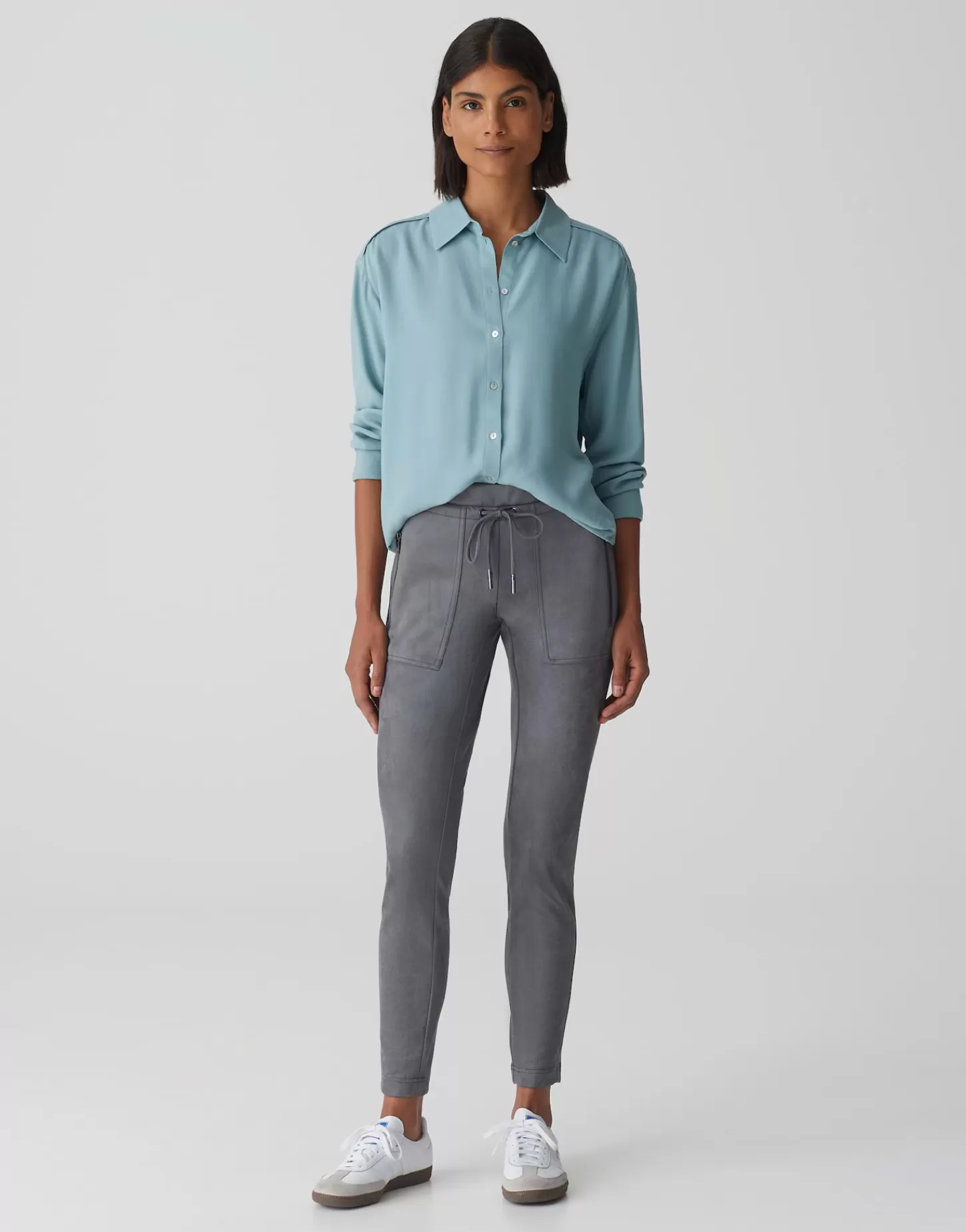 DAMES OPUS Jogpants Elvina Cargo Grijs Online Bestellen