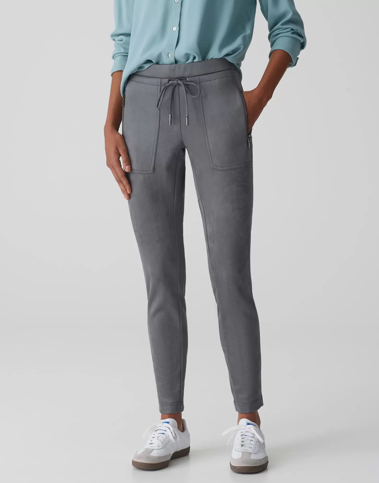 DAMES OPUS Jogpants Elvina Cargo Grijs Online Bestellen
