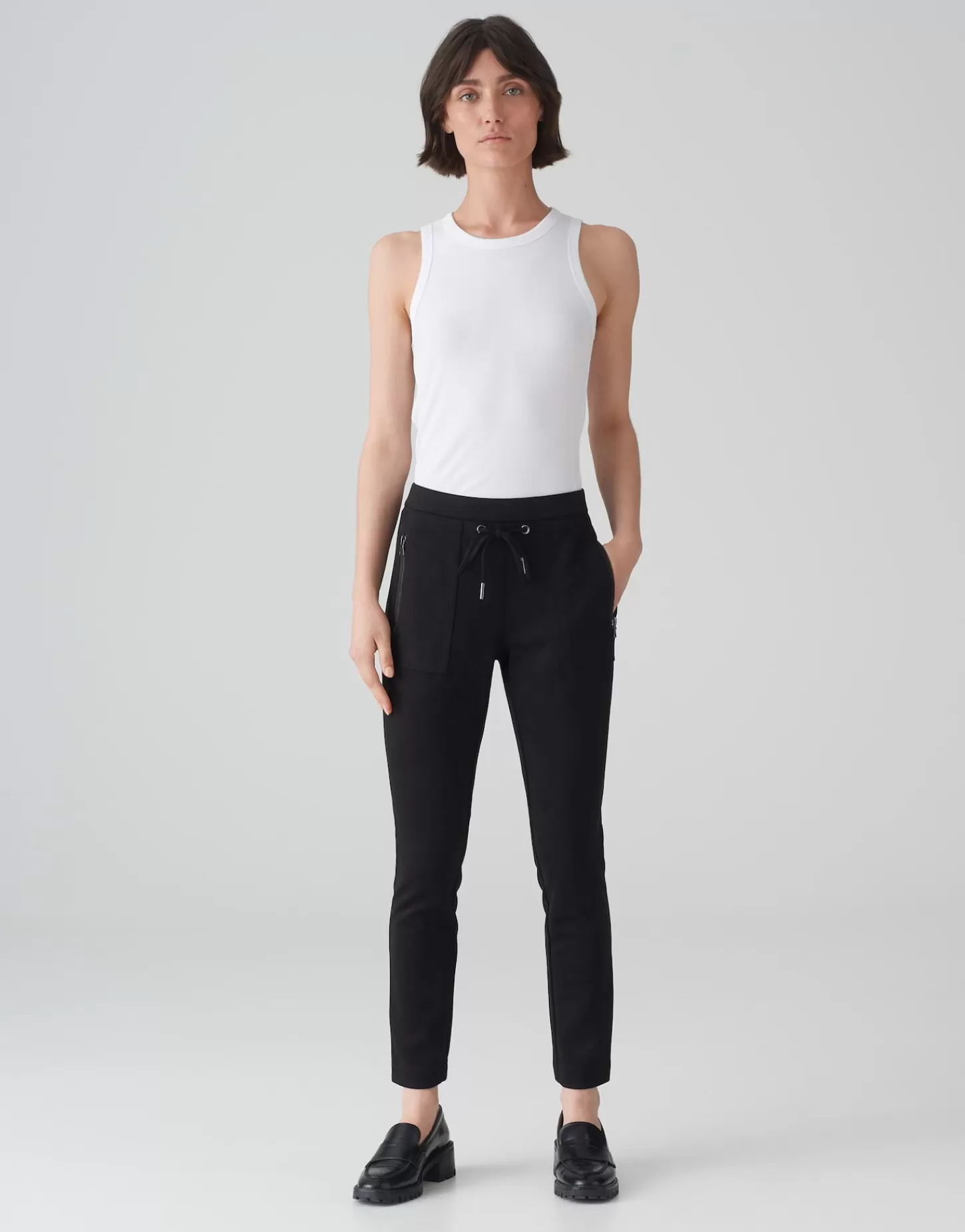 DAMES OPUS Jogpants Elvina Cargo Zwart Online Bestellen