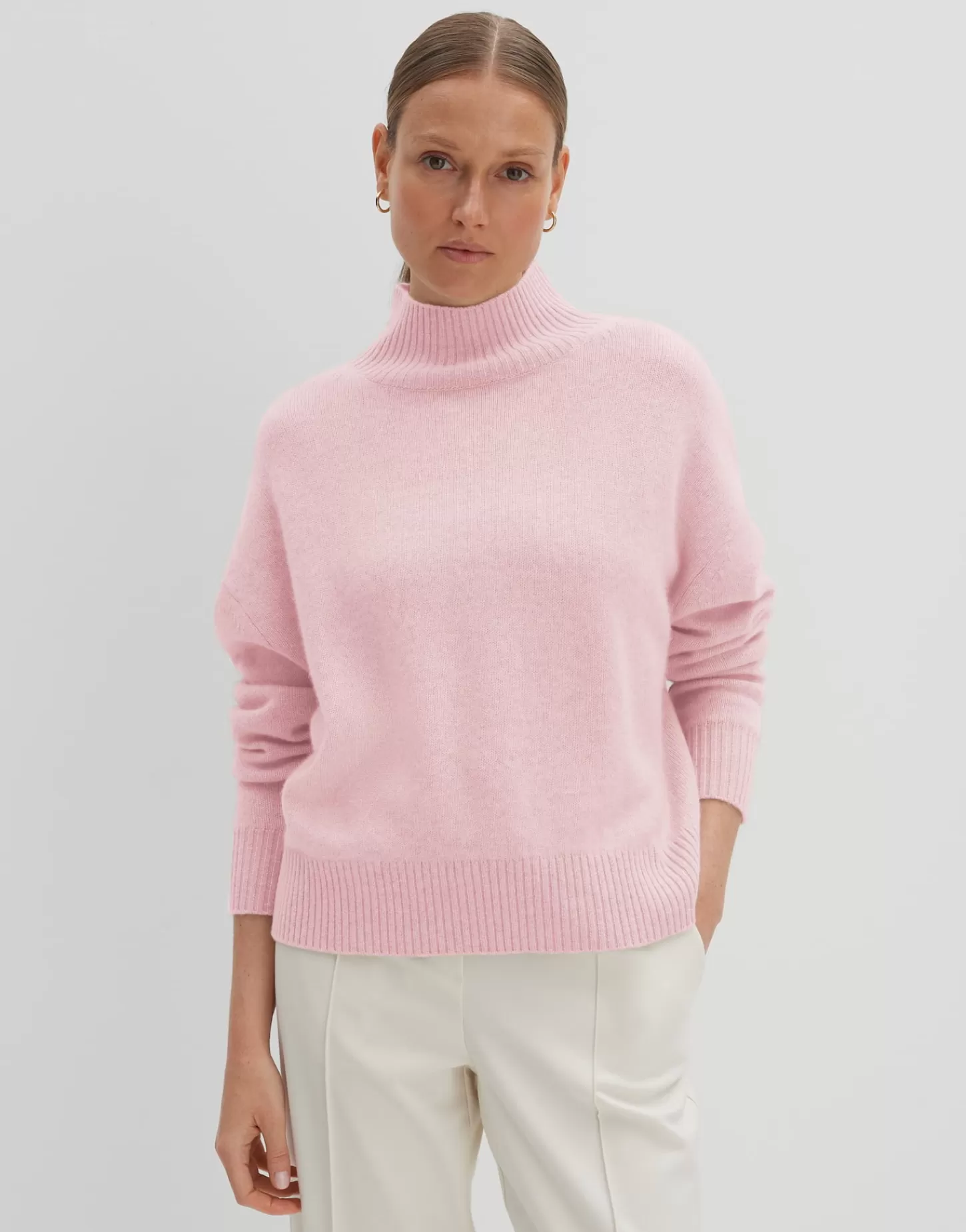 DAMES OPUS Kasjmier Trui Tija Roze Online Bestellen