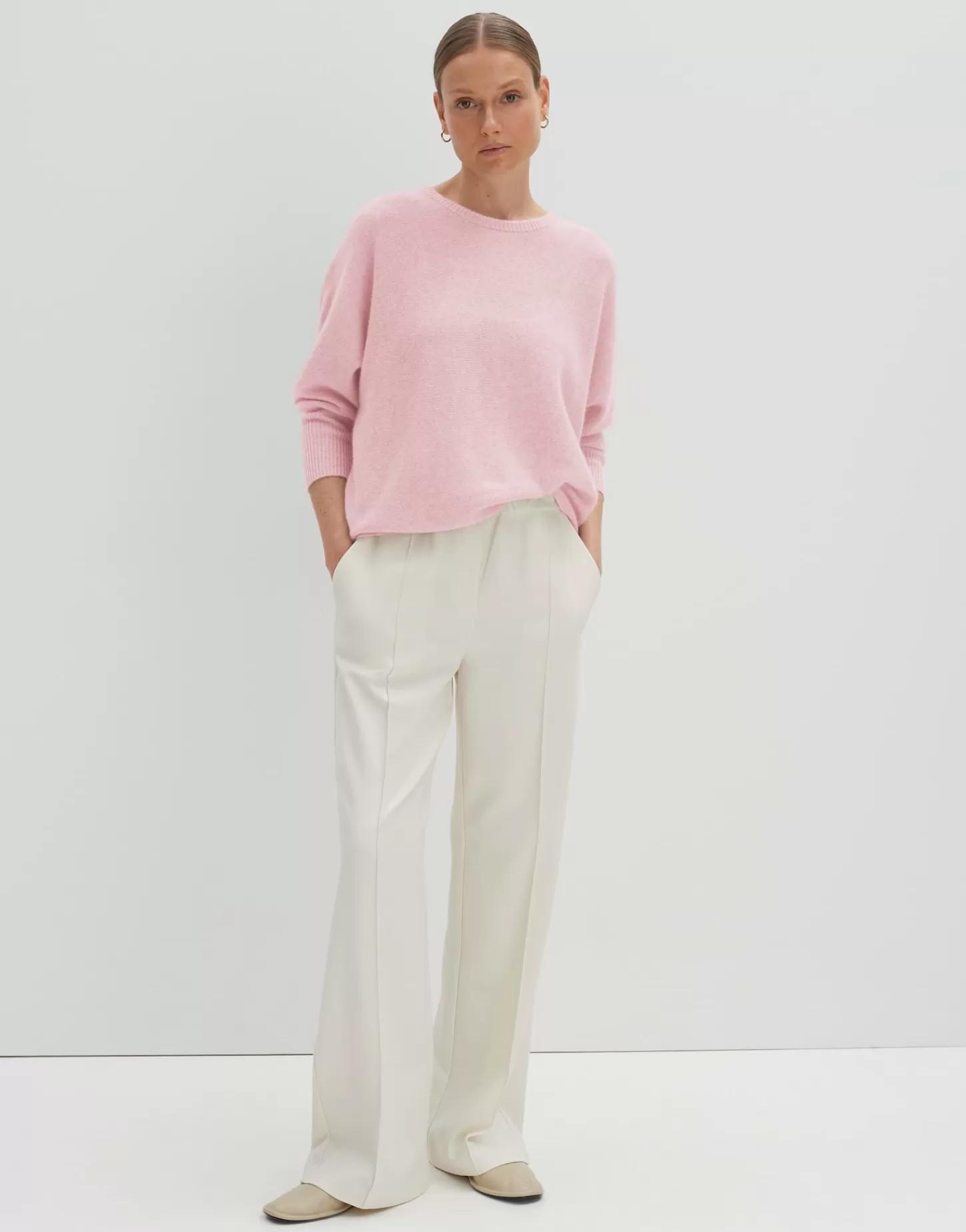 DAMES OPUS Kasjmier Trui Tjade Roze Online Bestellen