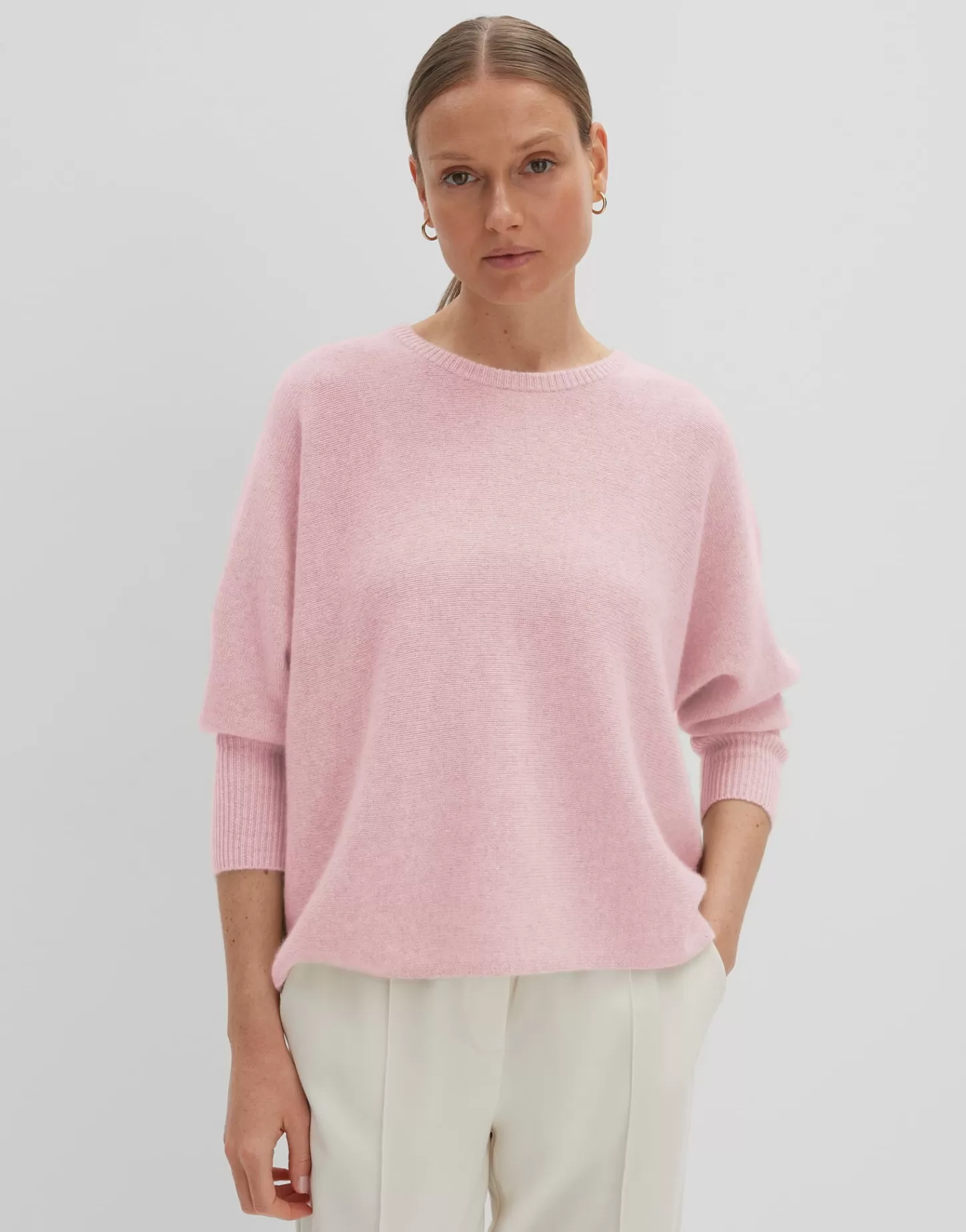 DAMES OPUS Kasjmier Trui Tjade Roze Online Bestellen