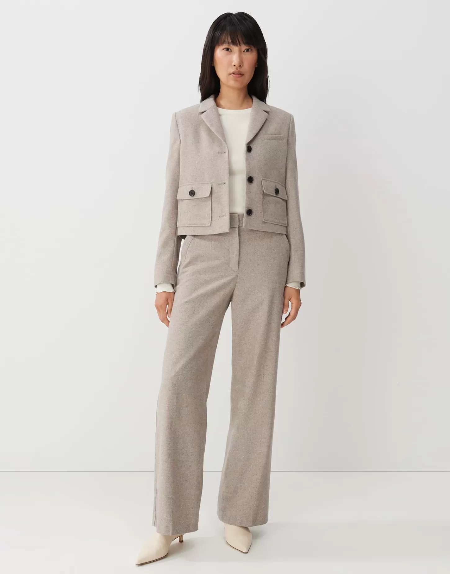 DAMES OPUS Korte Blazer Naine Beige Online Bestellen