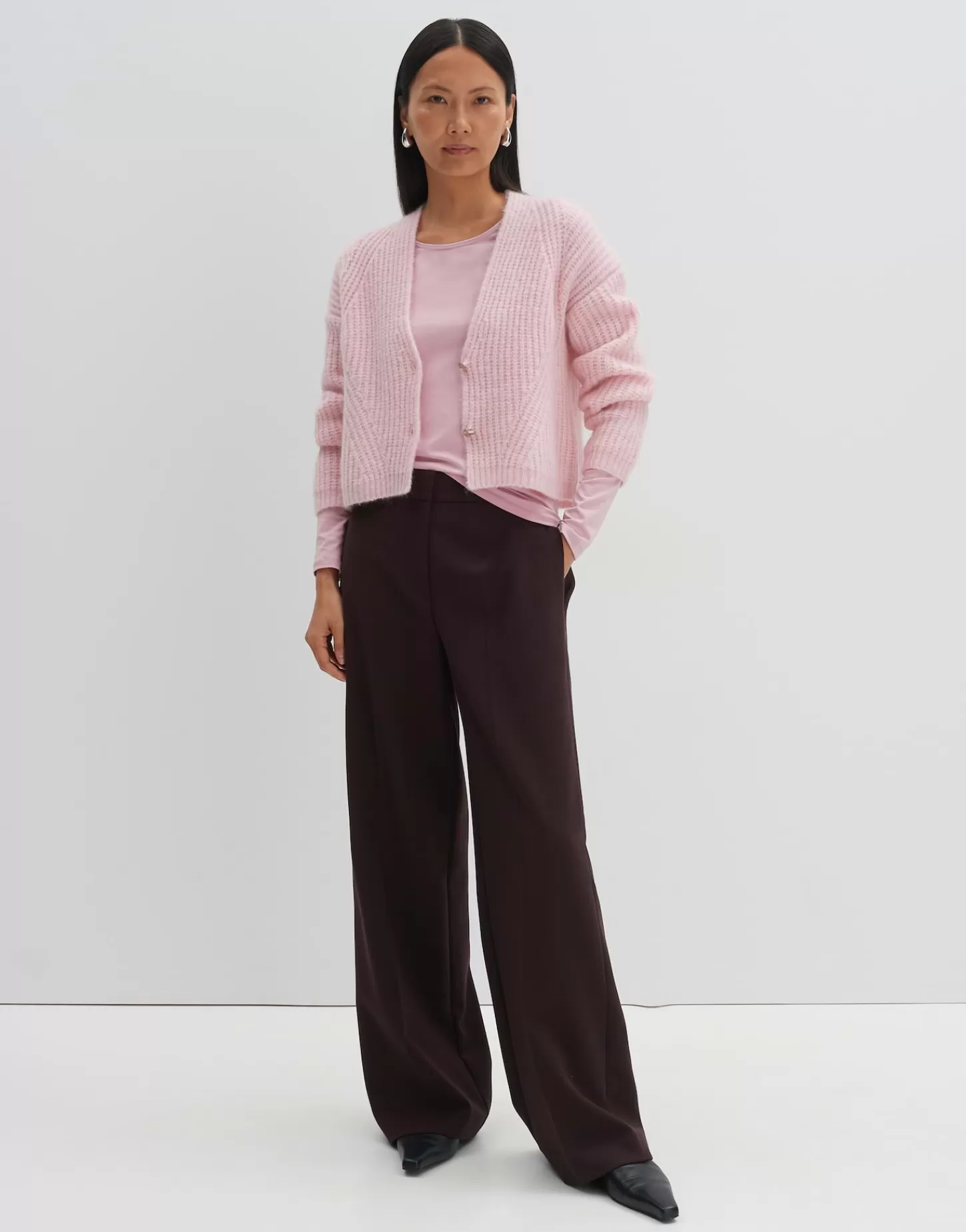 DAMES OPUS Longsleeve Kalia Roze Online Bestellen