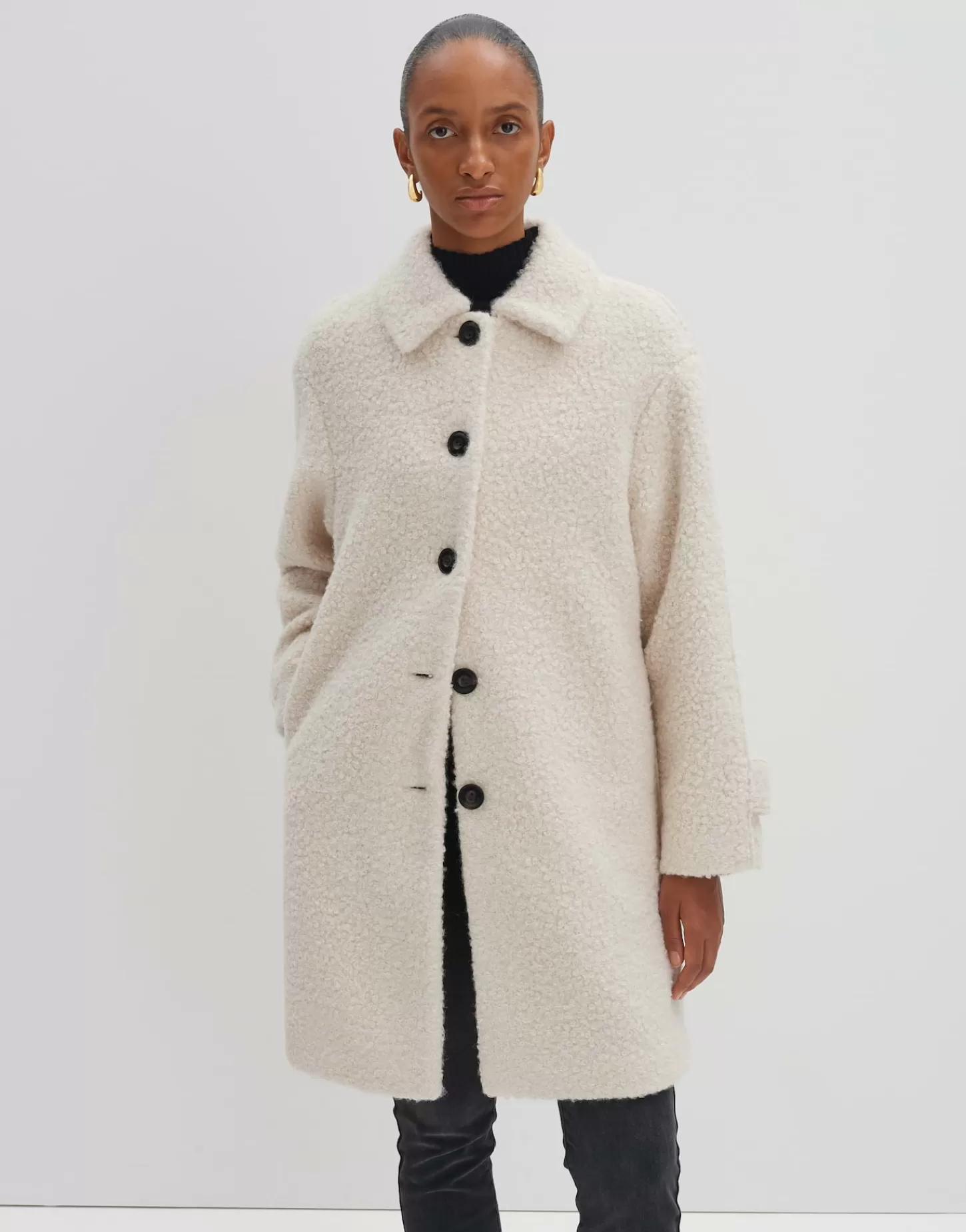 DAMES OPUS Mantel Viluna Wit Online Bestellen