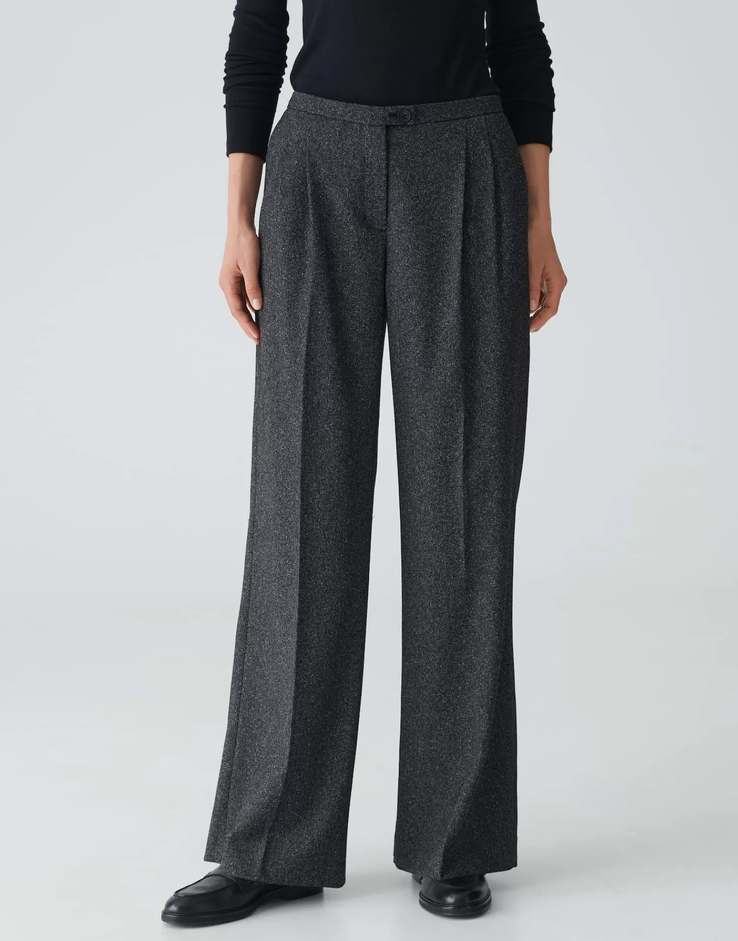 DAMES OPUS Marlene Broek Mukina Zwart Online Bestellen