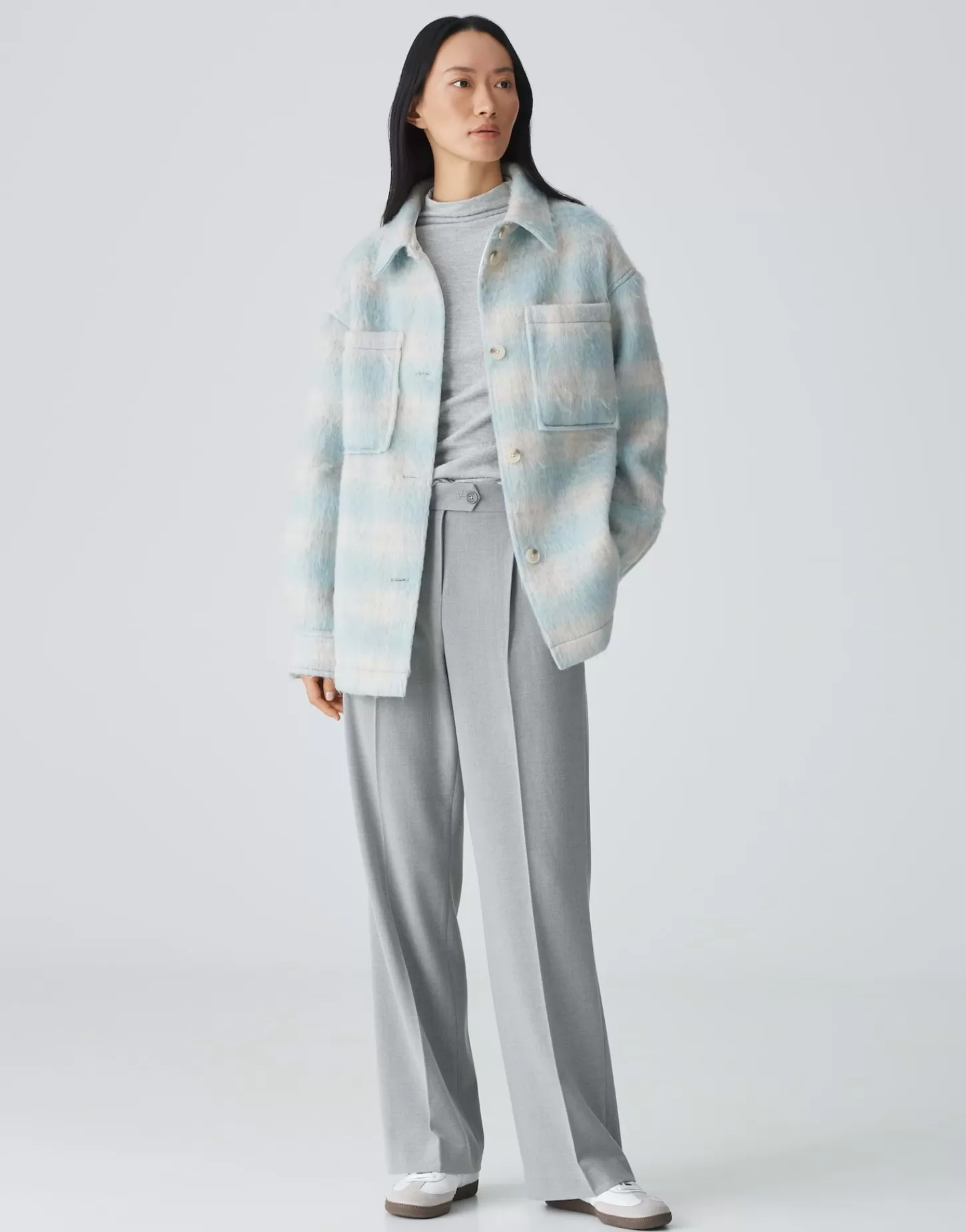 DAMES OPUS Overhemd Jelma Blauw Online Bestellen