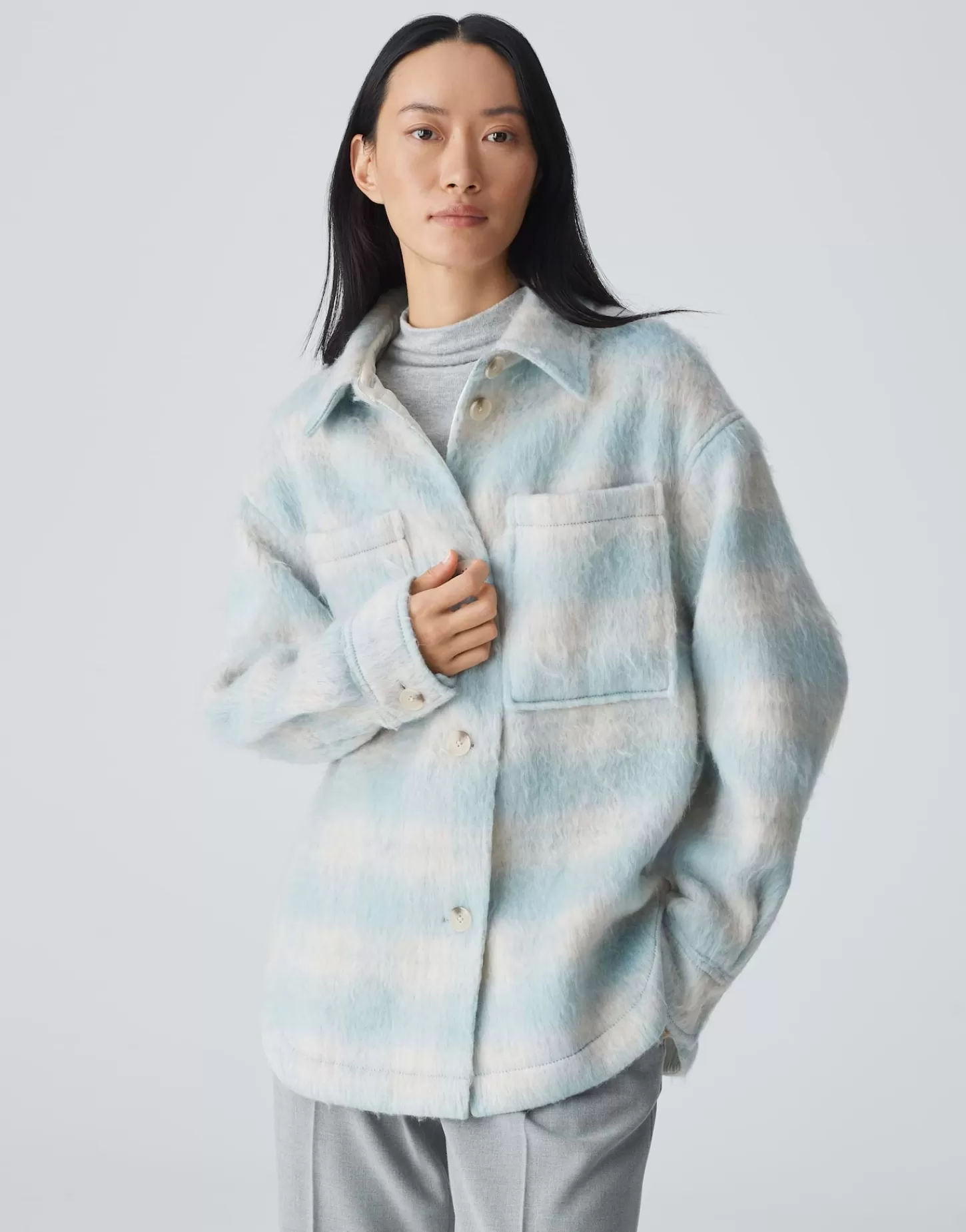 DAMES OPUS Overhemd Jelma Blauw Online Bestellen