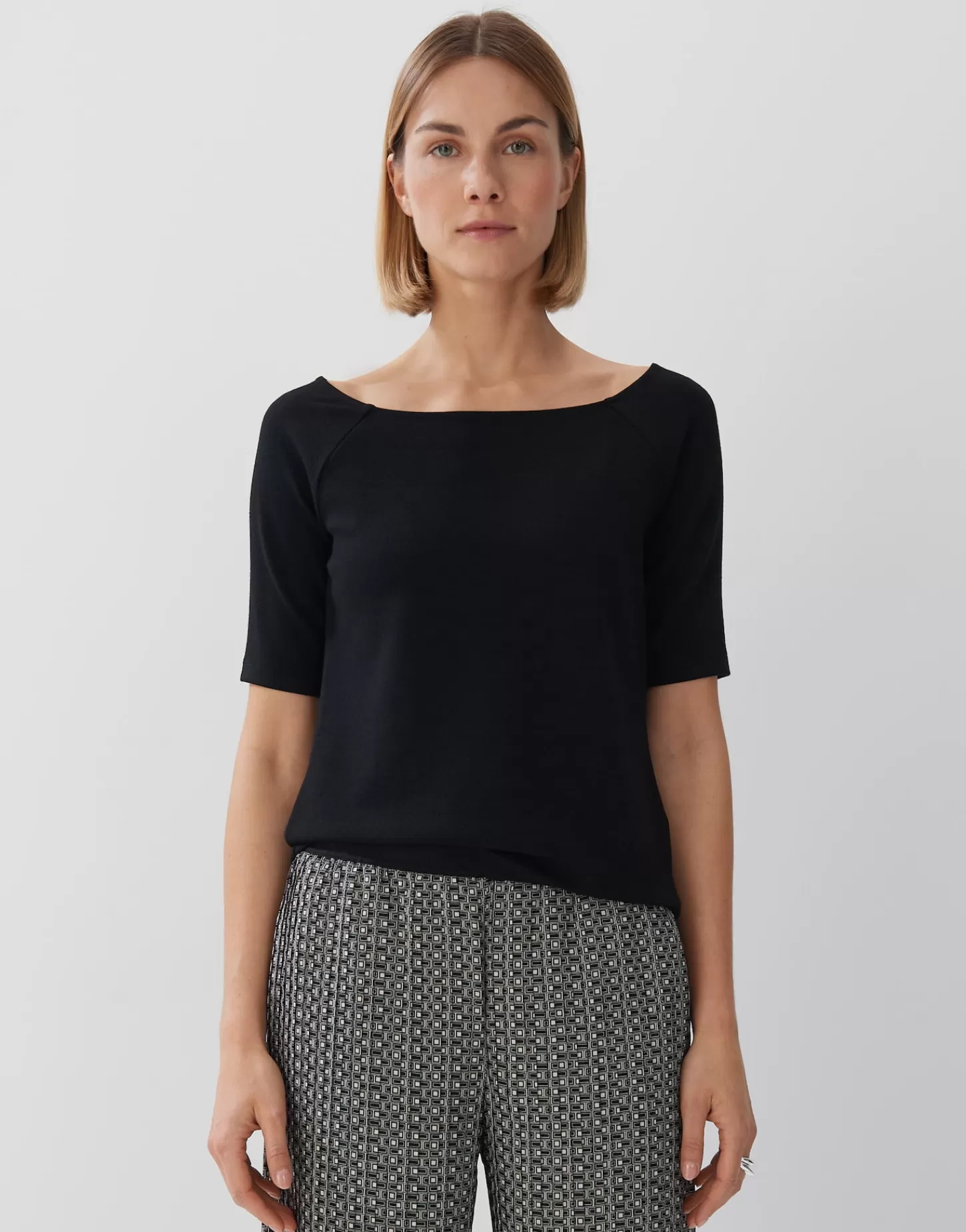 DAMES OPUS Overhemd Karmin Zwart Online Bestellen