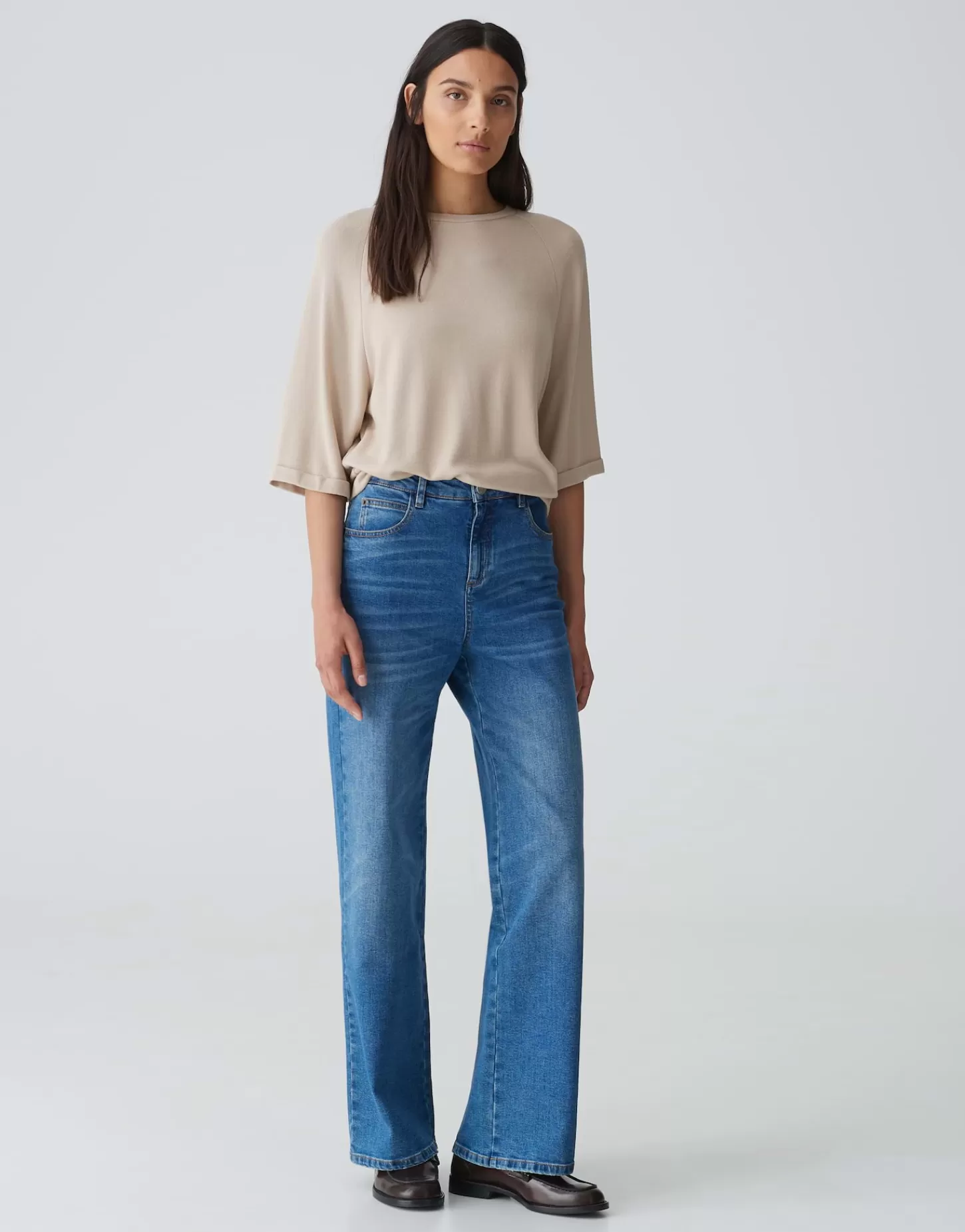 DAMES OPUS Overhemd Sikanna Beige Online Bestellen