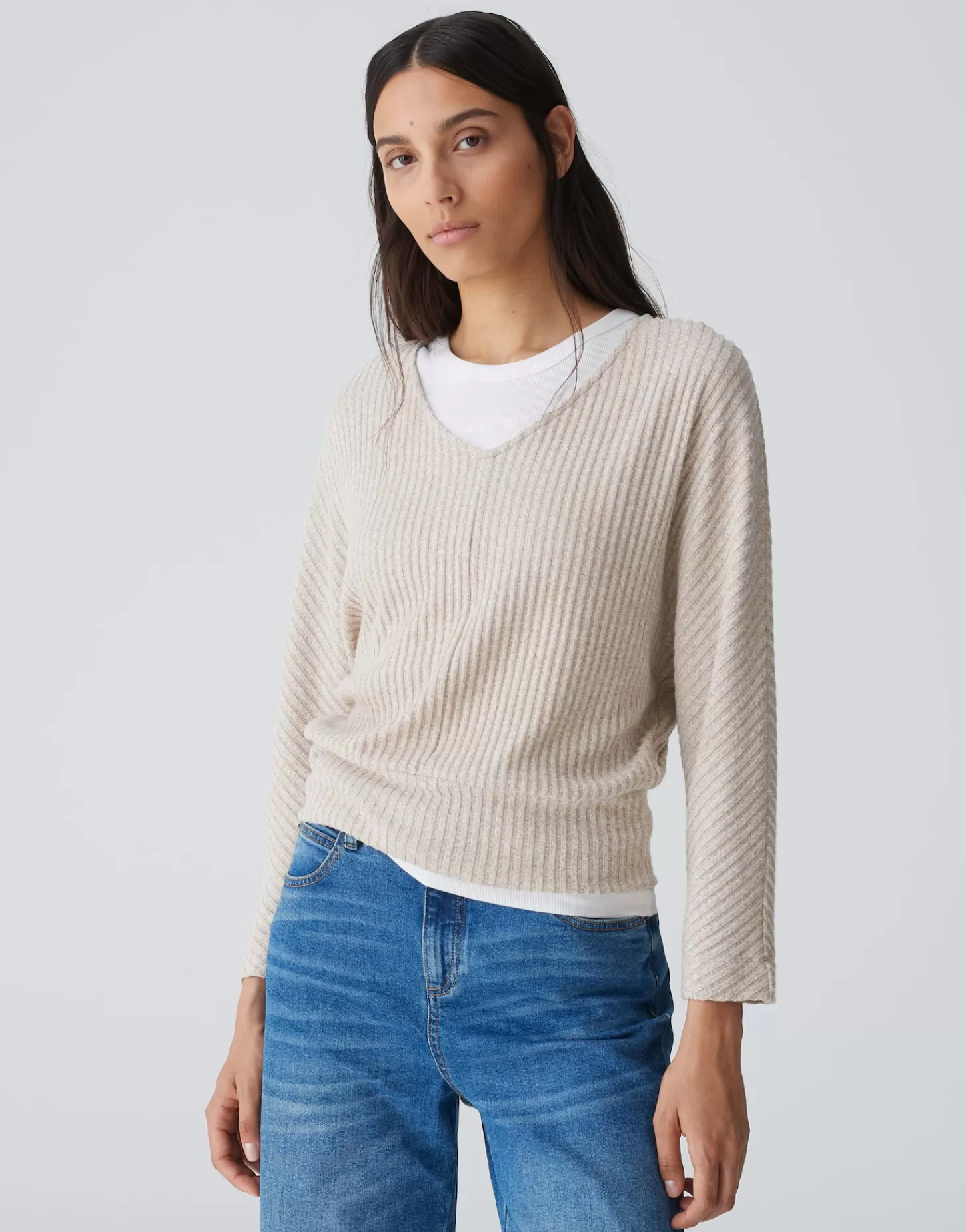 DAMES OPUS Overhemd Sococo Beige Online Bestellen