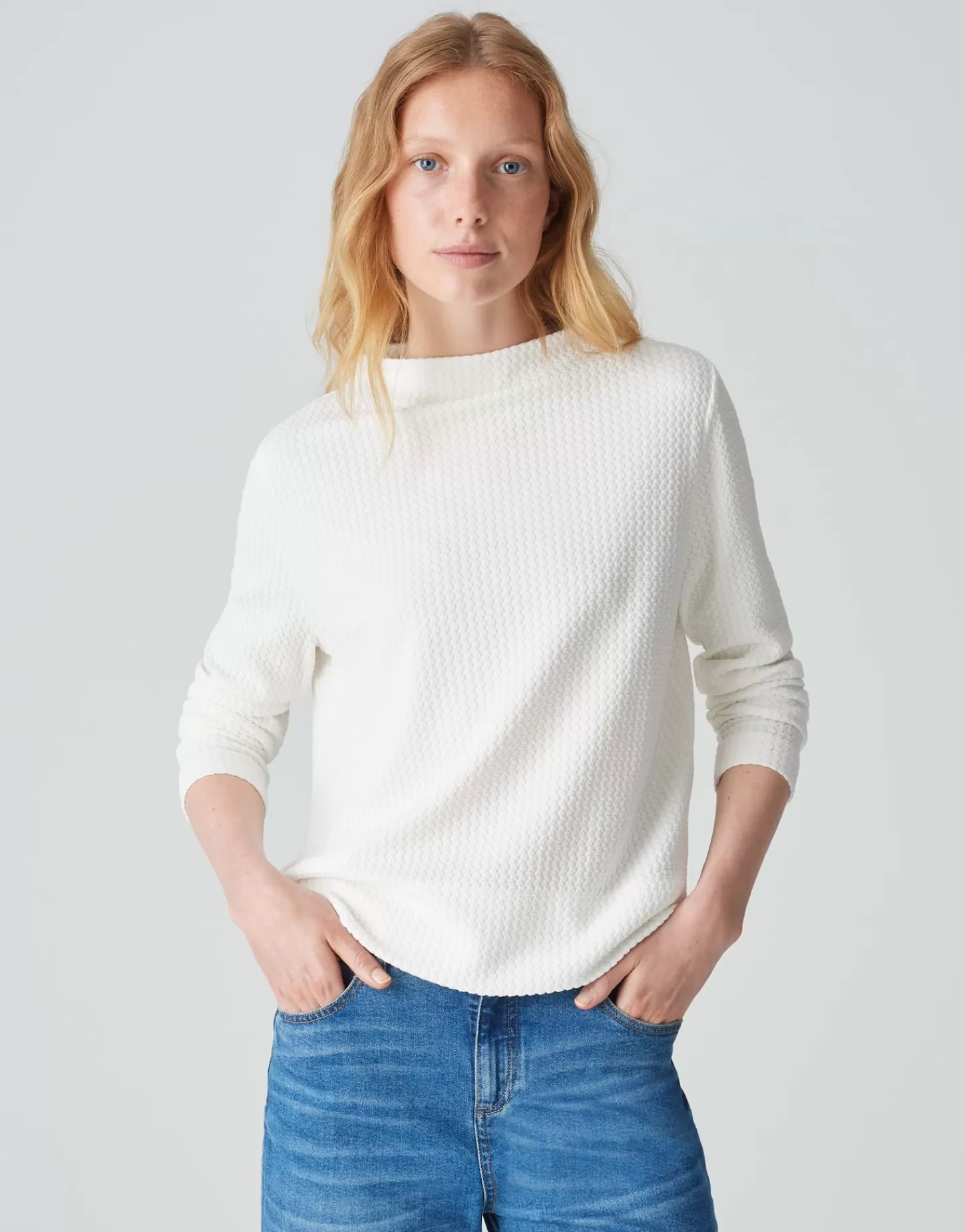DAMES OPUS Overhemd Sufu Wit Online Bestellen