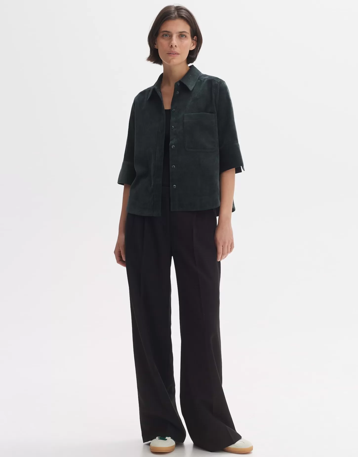 DAMES OPUS Overhemdblouse Failisa Groen Online Bestellen