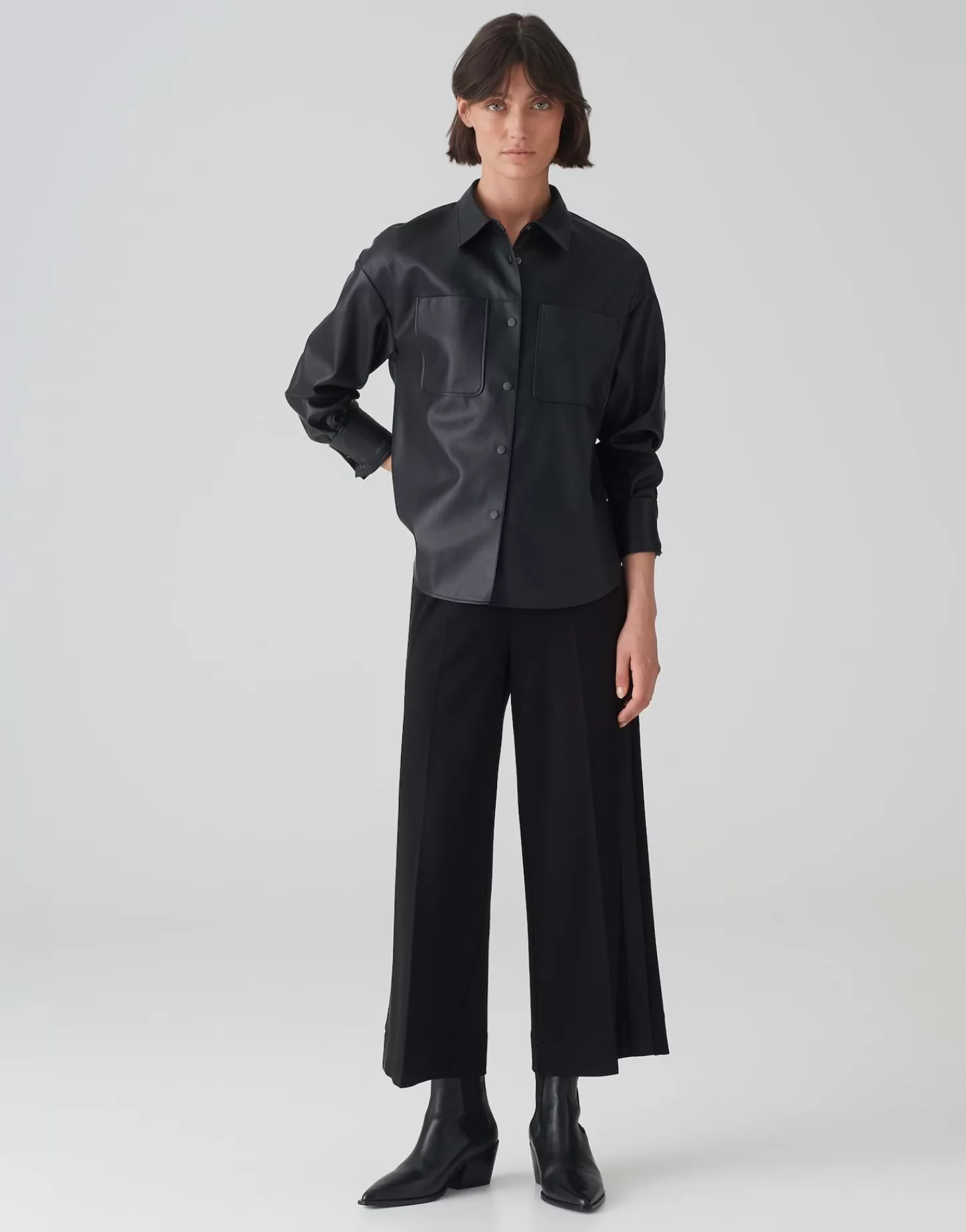 DAMES OPUS Overhemdblouse Firius Zwart Online Bestellen