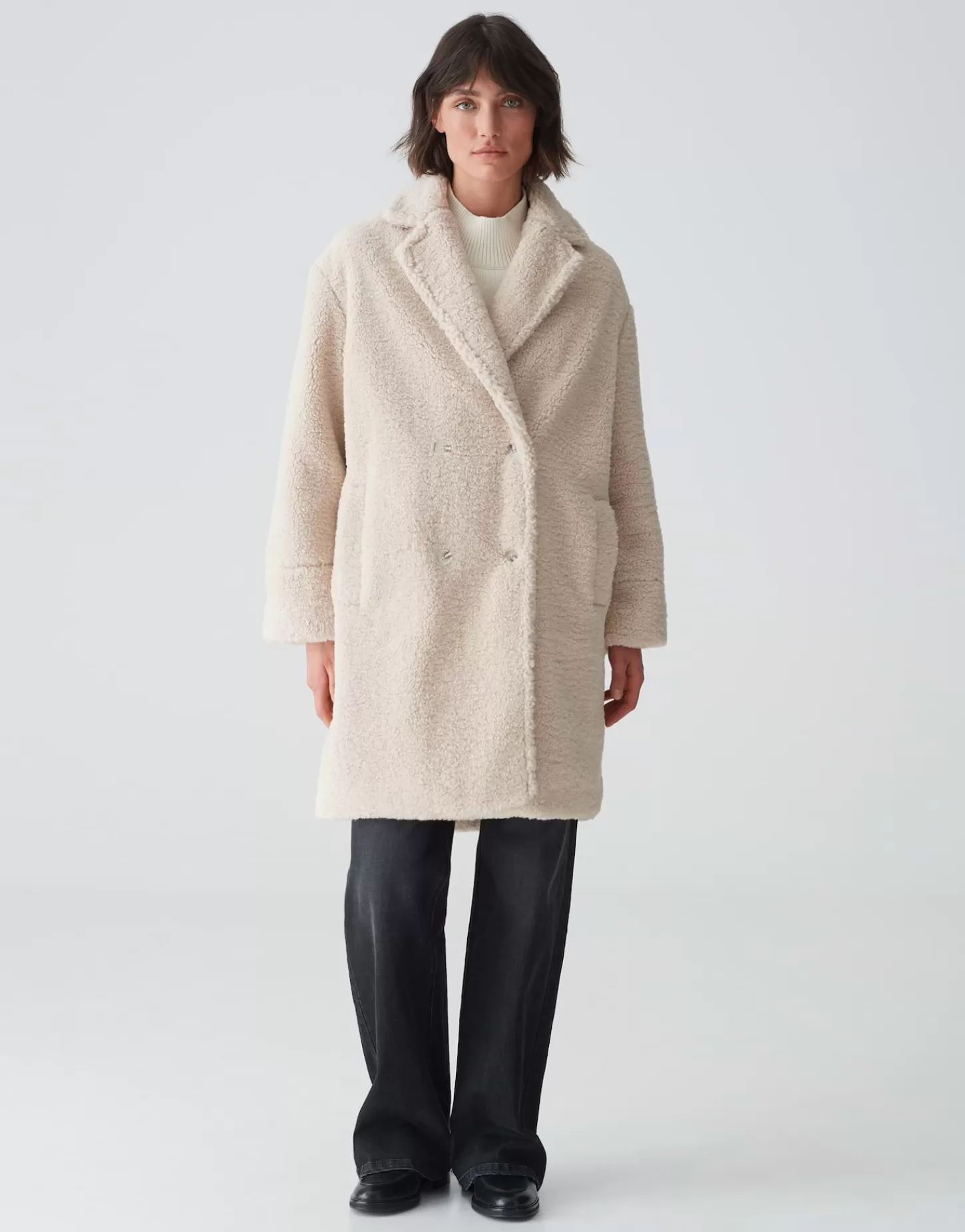 DAMES OPUS Oversized Mantel Honise Beige Online Bestellen