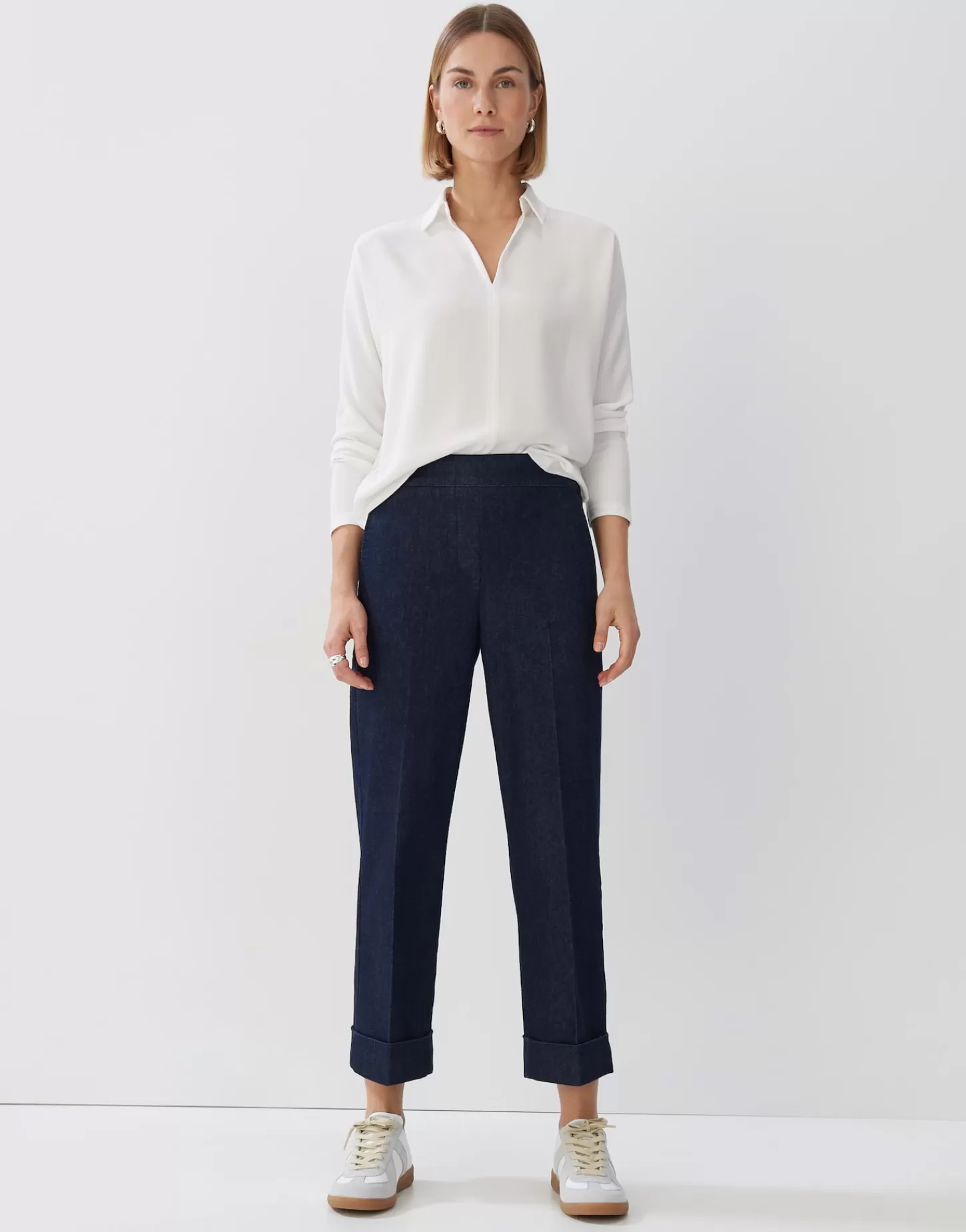 DAMES OPUS Poloshirt Kiby Wit Online Bestellen