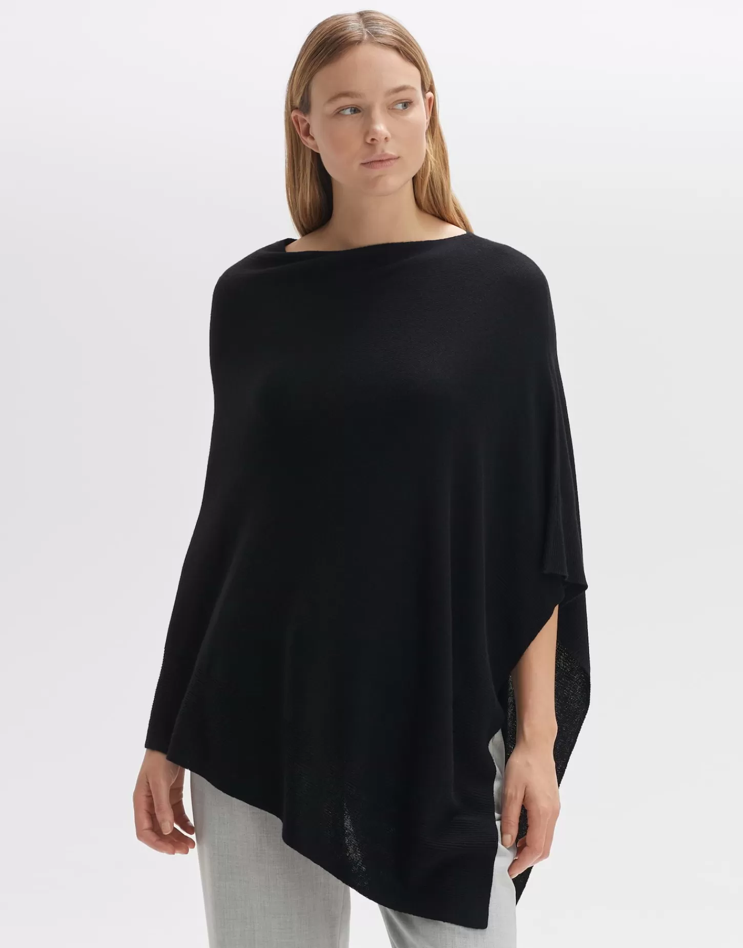 DAMES OPUS Poncho Askili Cape Zwart Online Bestellen