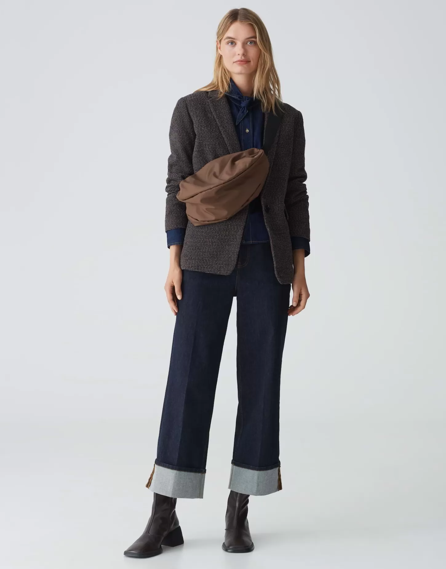 DAMES OPUS Schoudertas Aflema Bag Bruin Online Bestellen