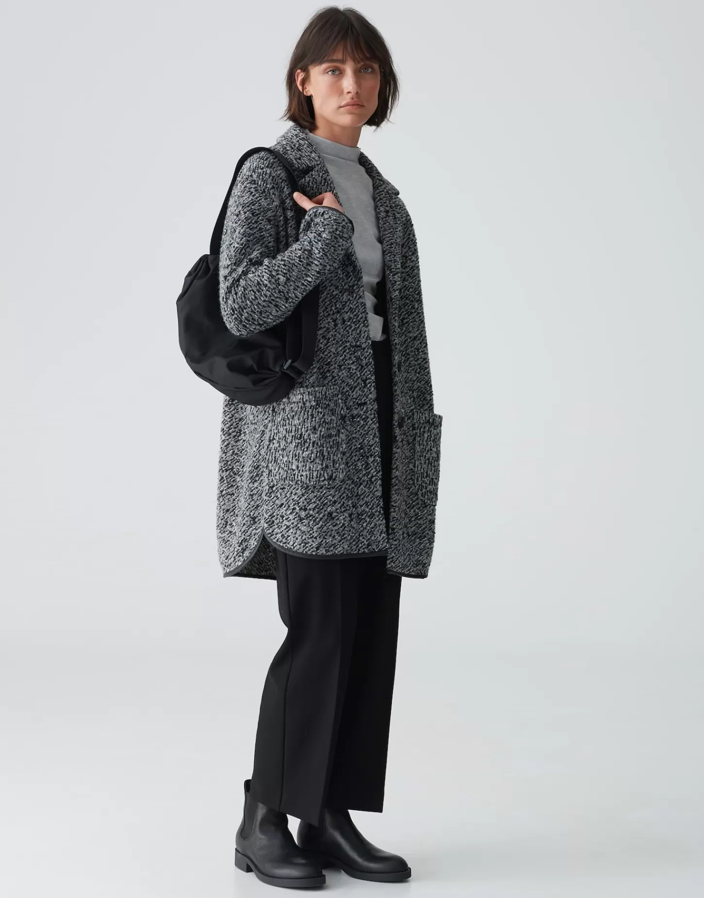 DAMES OPUS Schoudertas Aflema Bag Zwart Online Bestellen