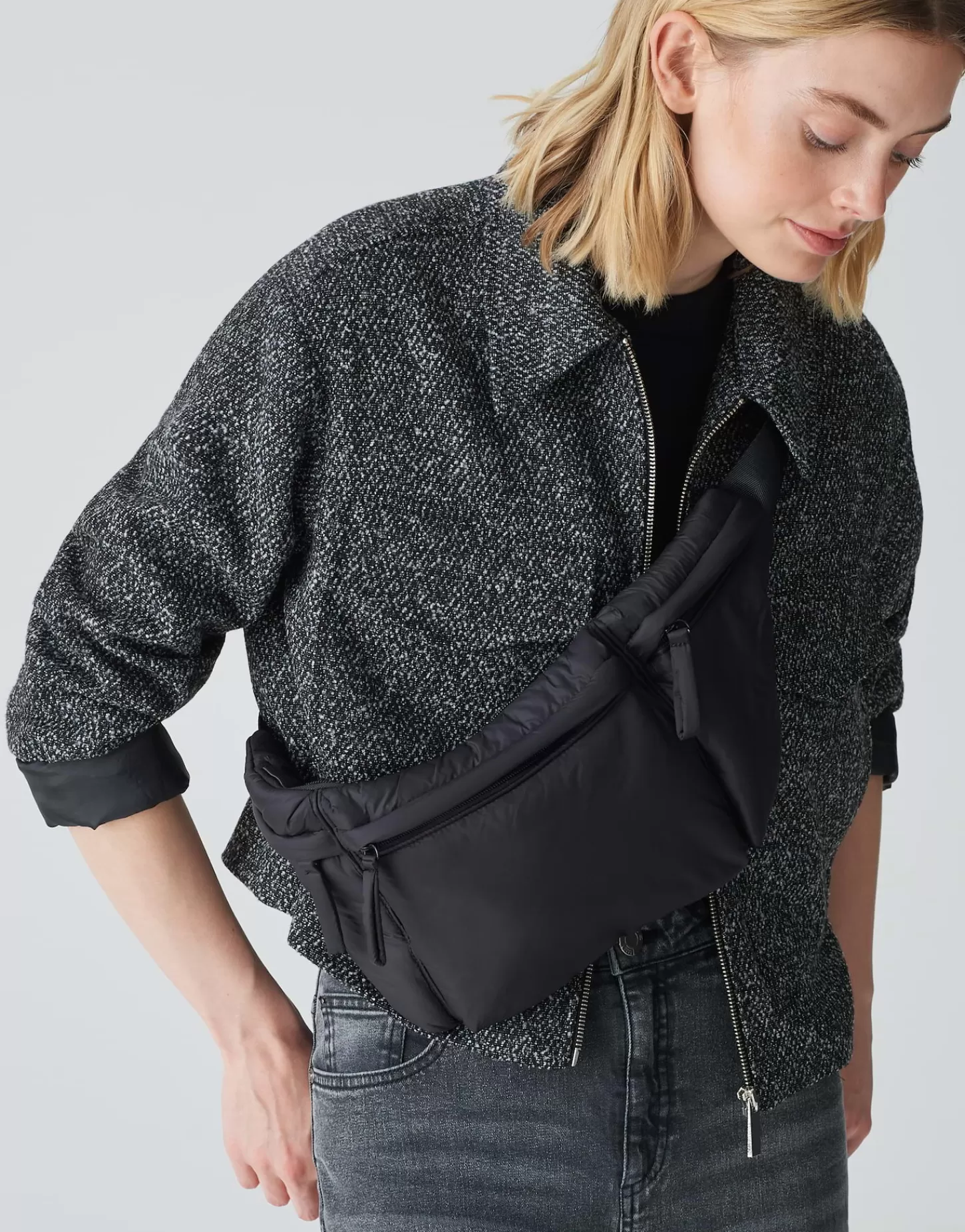 DAMES OPUS Schoudertas Asandi Bag Zwart Online Bestellen