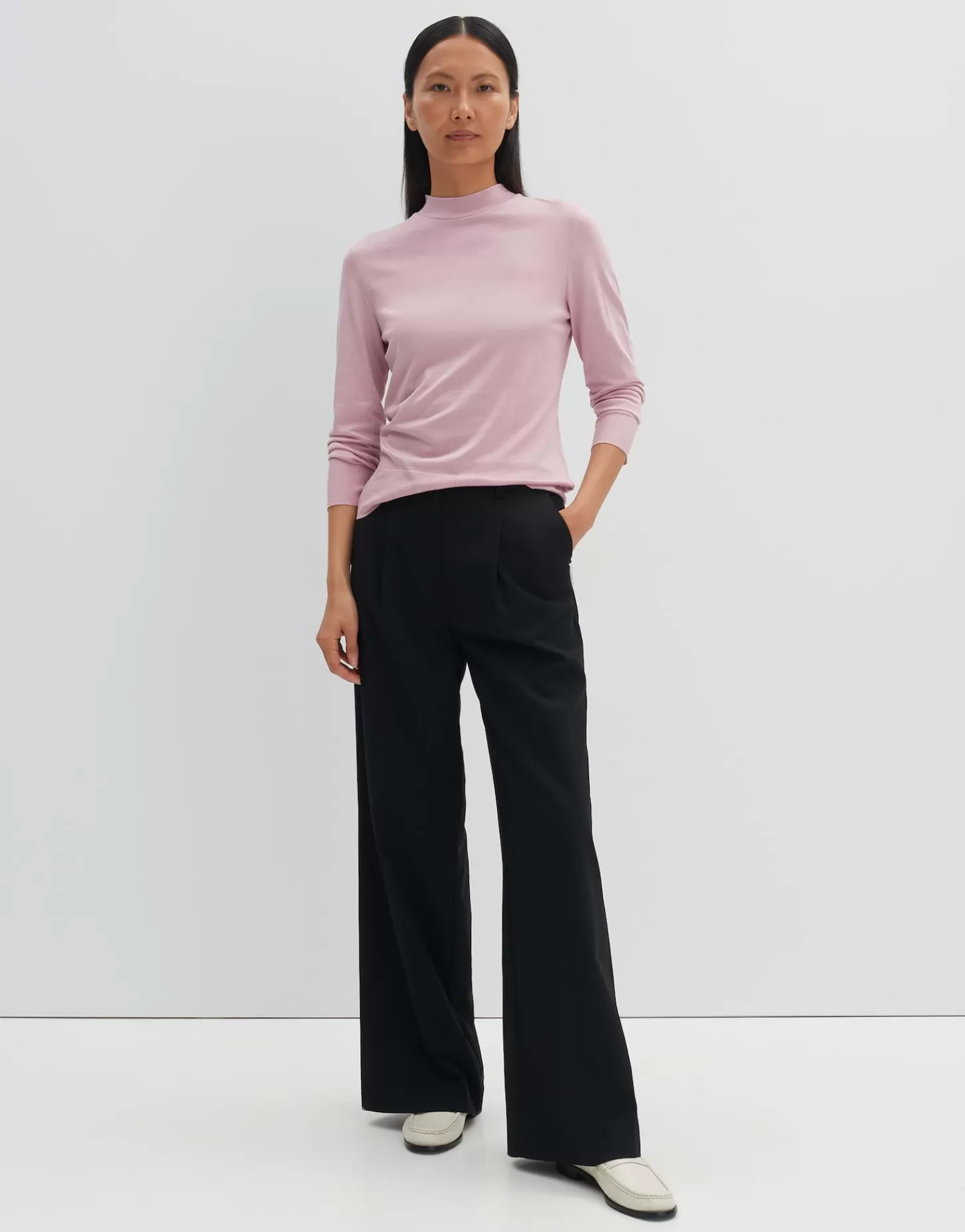 DAMES OPUS Shirt Met Col Karlette Detail Roze Online Bestellen
