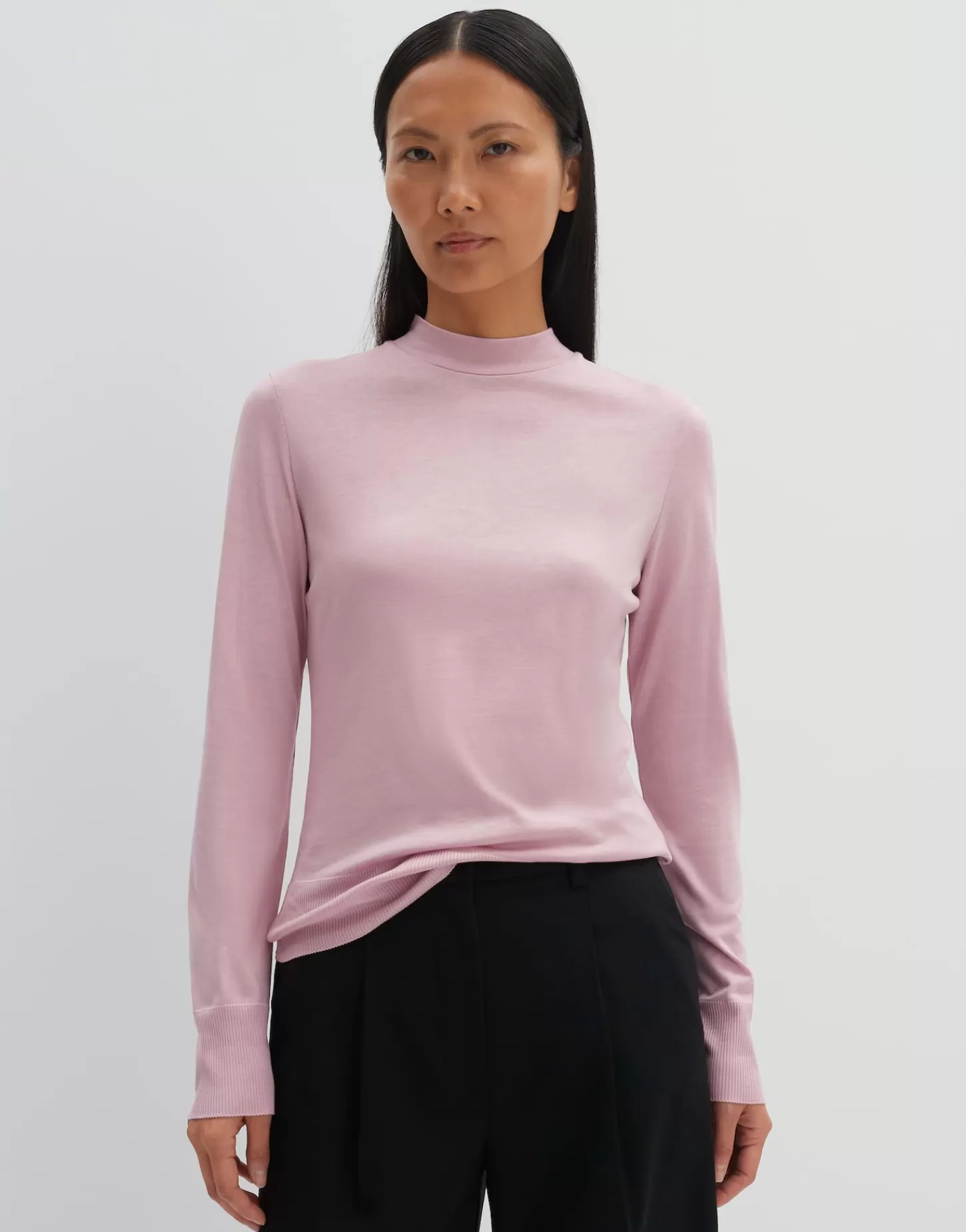 DAMES OPUS Shirt Met Col Karlette Detail Roze Online Bestellen