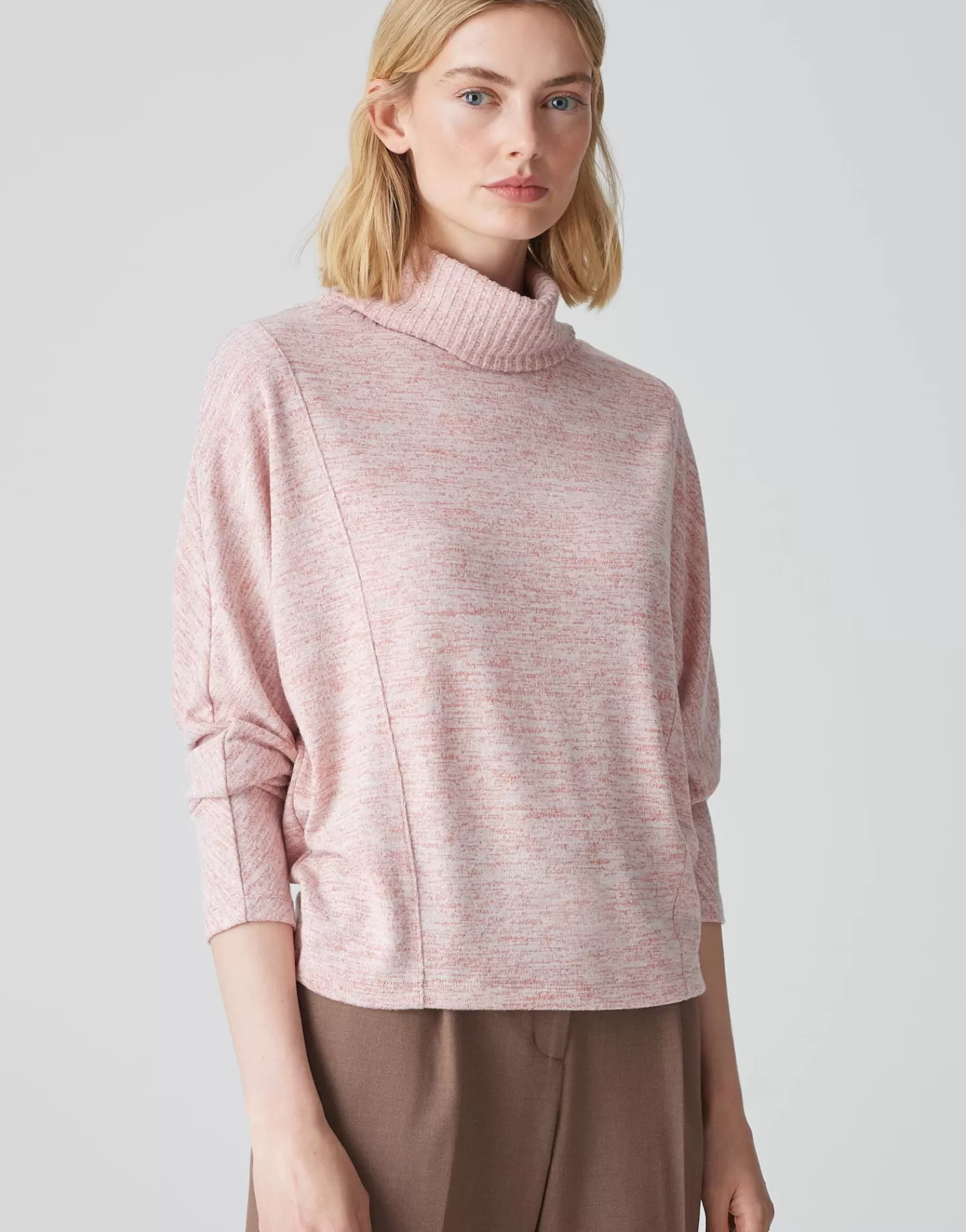 DAMES OPUS Shirt Met Col Selofe Roze Online Bestellen
